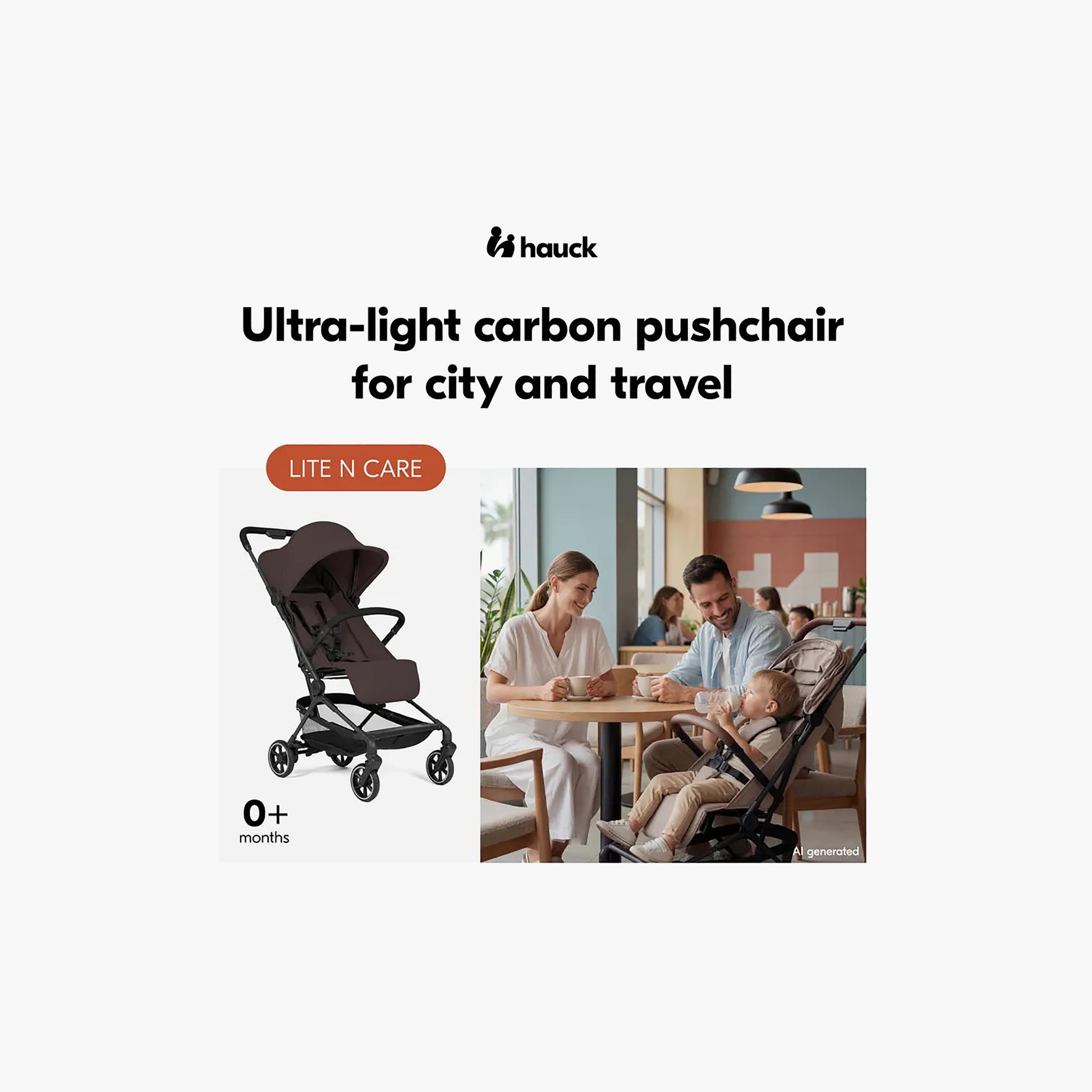 عربة أطفال فائقة الخفة لايت أند كير من الكاربون مع طي مدمج من هوك-baby-gear-strollersandprams-strollers-image-2