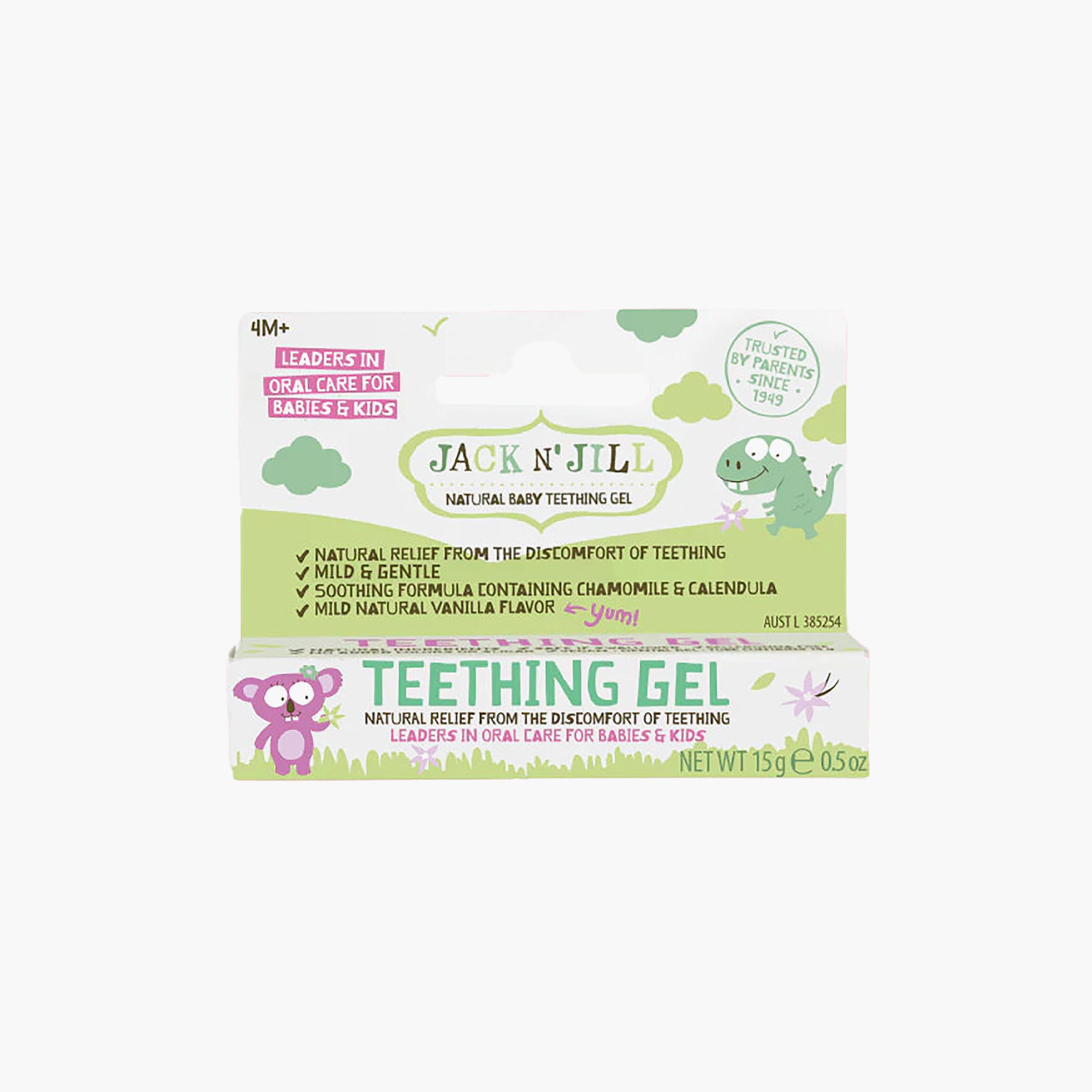 جل التسنين الطبيعي للأطفال 15 جم من جاك أند جيل-baby-bathandcare-oralcare-teethanddentalcare-image-4