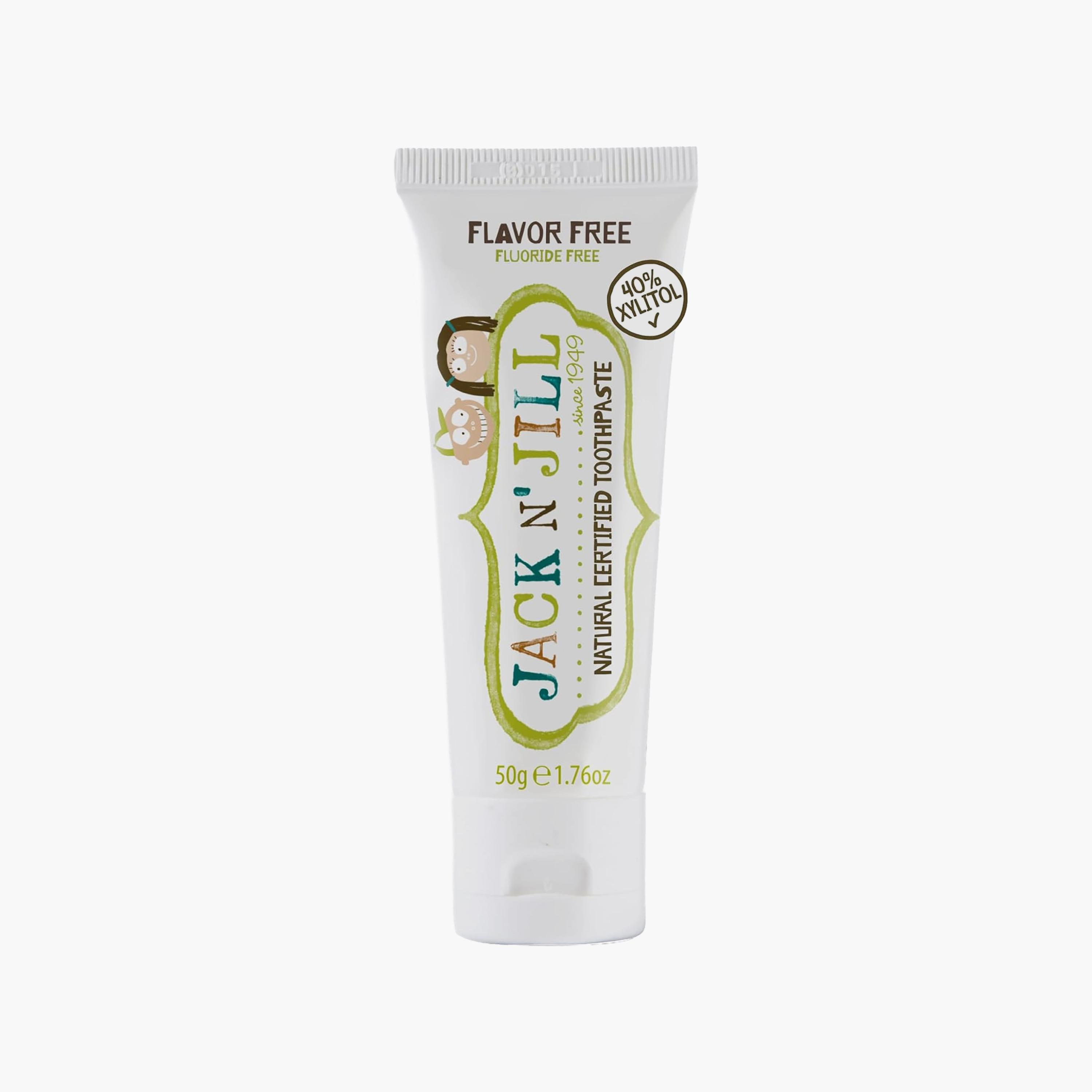 Jack and Jill Natural Toothpaste - Flavour-Free - 50 gm-baby-bathandcare-oralcare-teethanddentalcare-image-1
