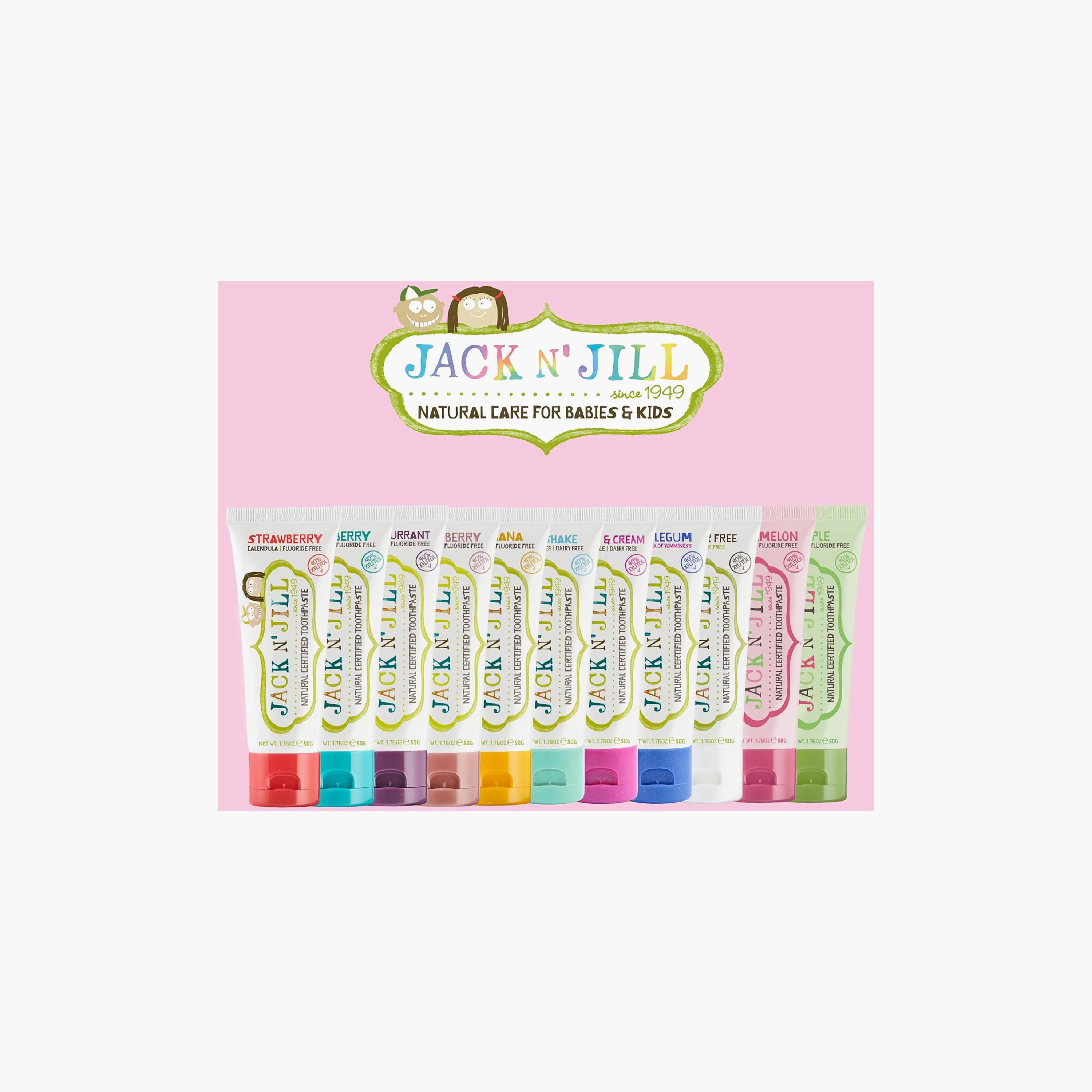 Jack and Jill Natural Toothpaste - Bubble Gum - 50 gm-baby-bathandcare-oralcare-teethanddentalcare-image-3