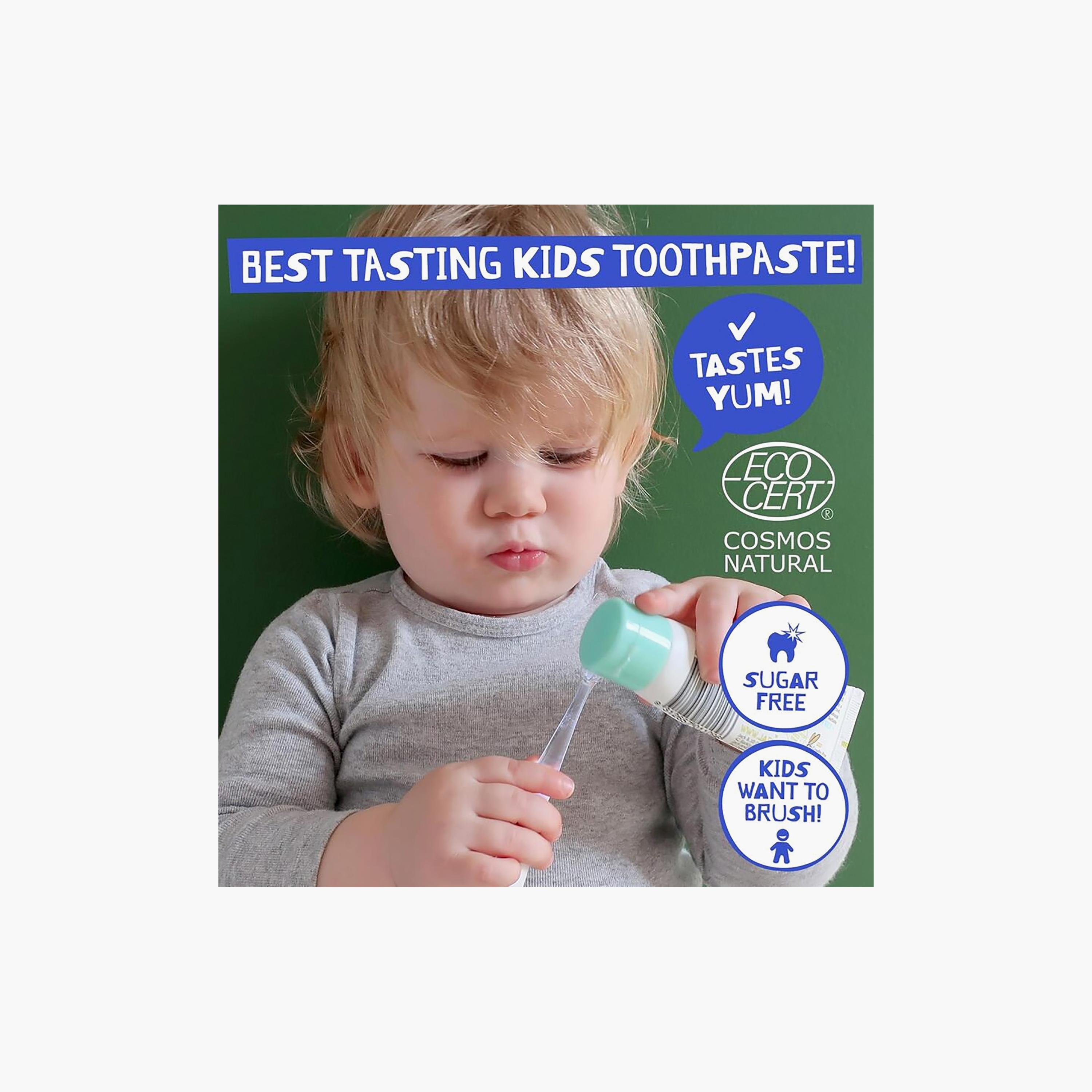 معجون أسنان طبيعي للأطفال بنكهة الميلك شيك 50 جم من جاك أند جيل-baby-bathandcare-oralcare-teethanddentalcare-image-7