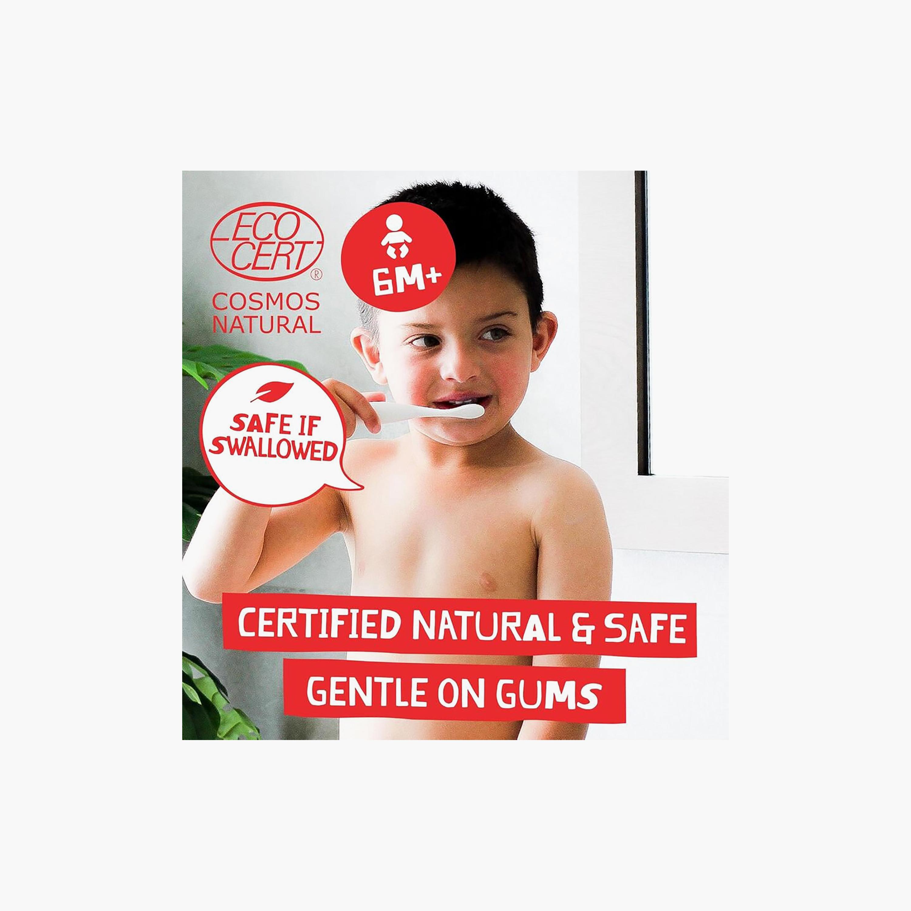 معجون أسنان طبيعي للأطفال بنكهة الميلك شيك 50 جم من جاك أند جيل-baby-bathandcare-oralcare-teethanddentalcare-image-8