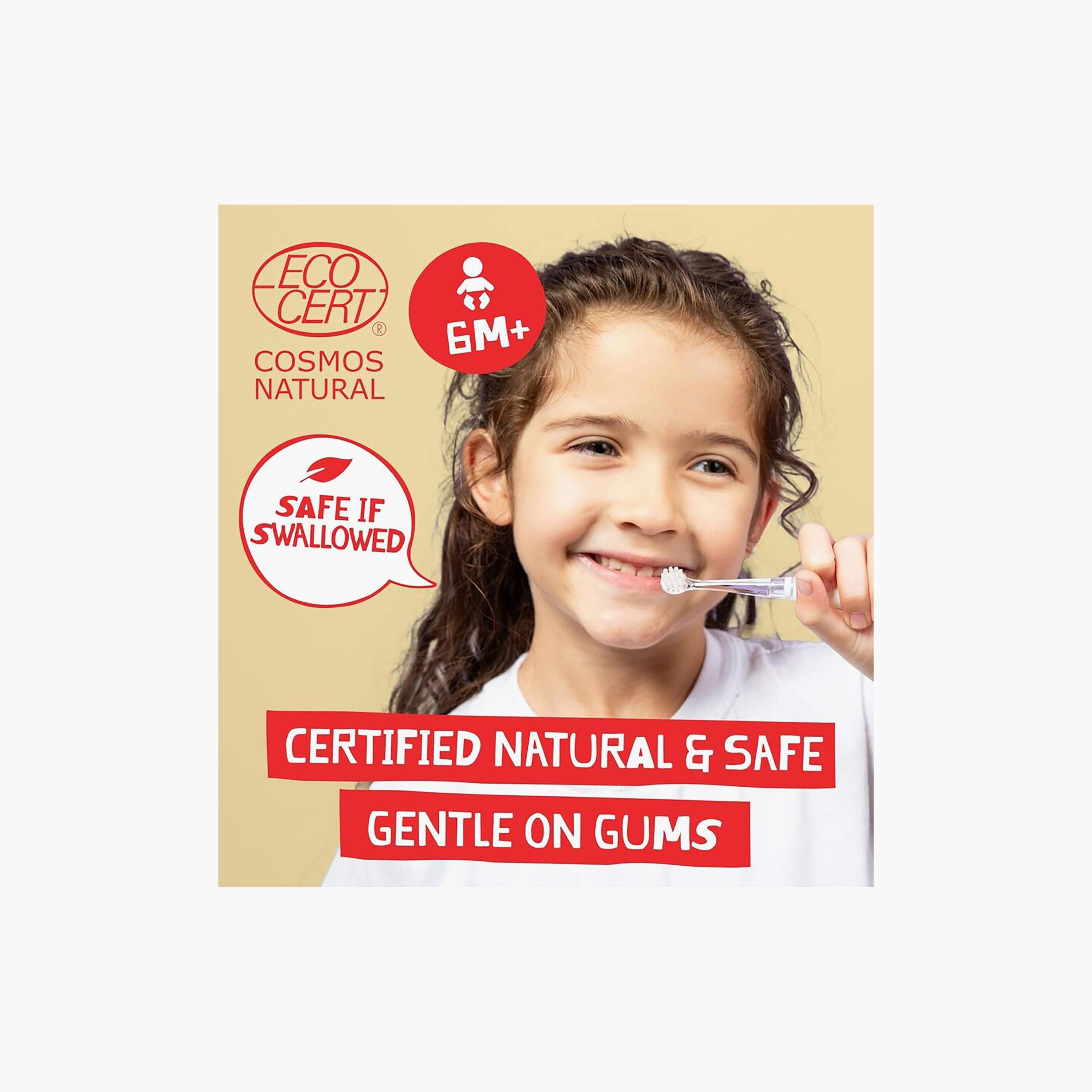 معجون أسنان طبيعي للأطفال بنكهة الفراولة 200 جم من جاك أند جيل-baby-bathandcare-oralcare-teethanddentalcare-image-8