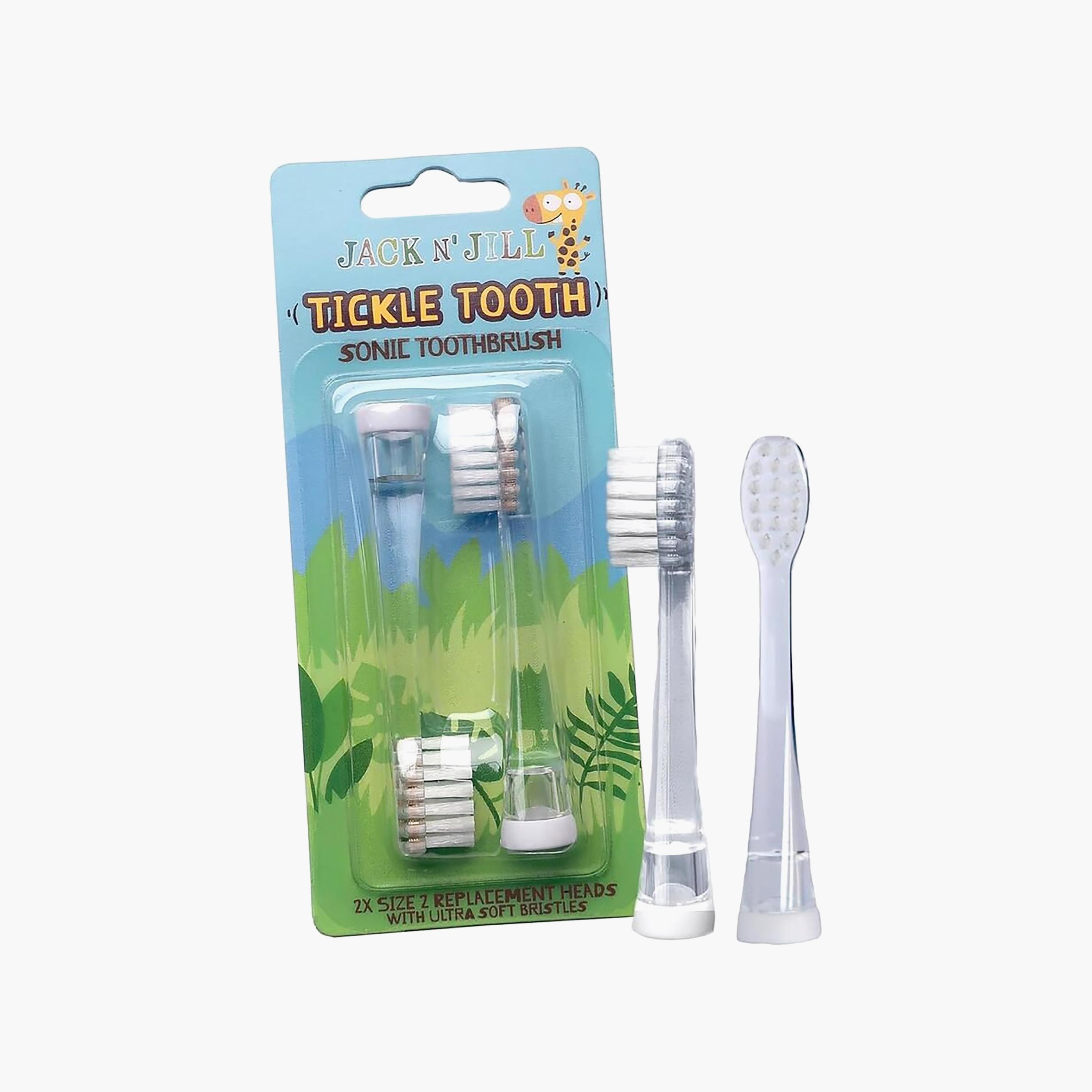 فرشاة أسنان سونيك تيكل توث مع رأس استبدال من جاك أند جيل-baby-bathandcare-oralcare-teethanddentalcare-image-7