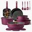 Carote 21-Piece Aluminium Non-Stick Cookware Set-household-kitchen-cookware-cookwareandsets-image-1