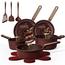 Carote Stockholm 16-Piece Aluminium Non-Stick Cookware Set-household-kitchen-cookware-cookwareandsets-image-1