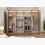 طقم غرفة نوم كينج 9 قطع - هوم تاج - 180x200 سم-furniture-bedroom-bedsets-image-4