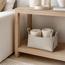 سلة تخزين من الجلد الصناعي - جلامور هوم - 30×20×15 سم-household-storage-storagesolutions-storageboxesandbaskets-image-2