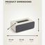 غطاء علبة مناديل - جلامور هوم-household-bathandlaundry-bathaccessories-tissueboxesandcottonjars-image-1