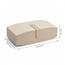 صندوق مجوهرات من الجلد الصناعي - جليمور هوم - 21 سم-household-storage-jewelleryorganizing-jewelleryboxesandstands-image-1