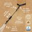 LA SIESTA TreeMount Tree and Pole Suspension for Hammocks-furniture-outdoor-accessories-image-6