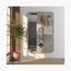 Shopndesign Sliding Wall Mirror - 110x45 cm-household-storage-closetstorage-hangers-image-2