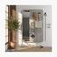 Shopndesign Sliding Wall Mirror - 110x45 cm-household-storage-closetstorage-hangers-image-3