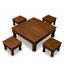 Otath 5-Piece Wooden Top Coffee Table and Side Table Set-furniture-livingroom-coffeetables-image-7