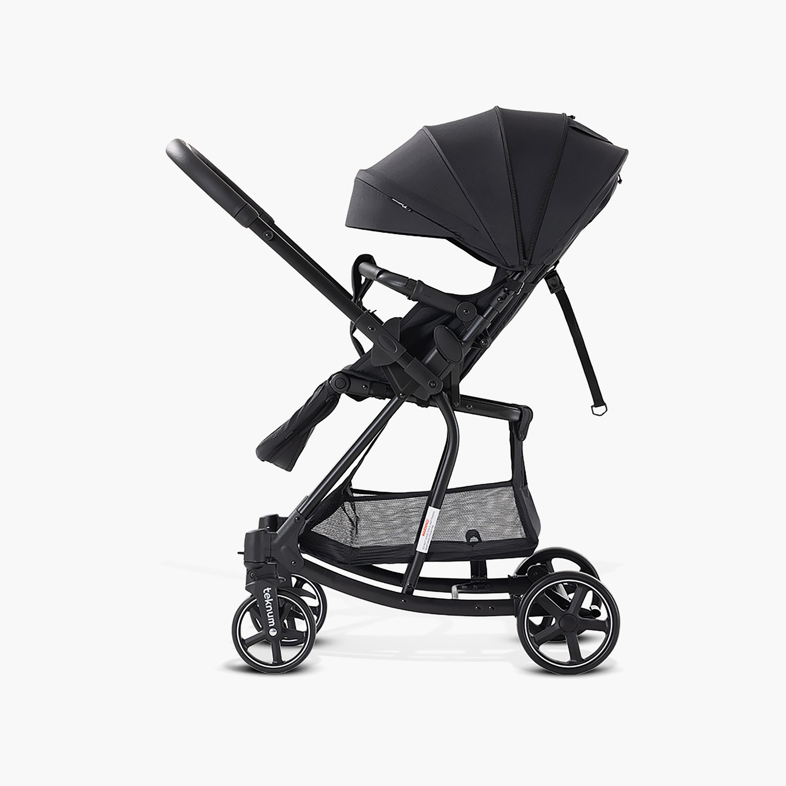 Teknum 2-In-1 One Hand Fold Glide Reversible Rocker Stroller with Canopy-baby-gear-strollersandprams-strollers-image-12