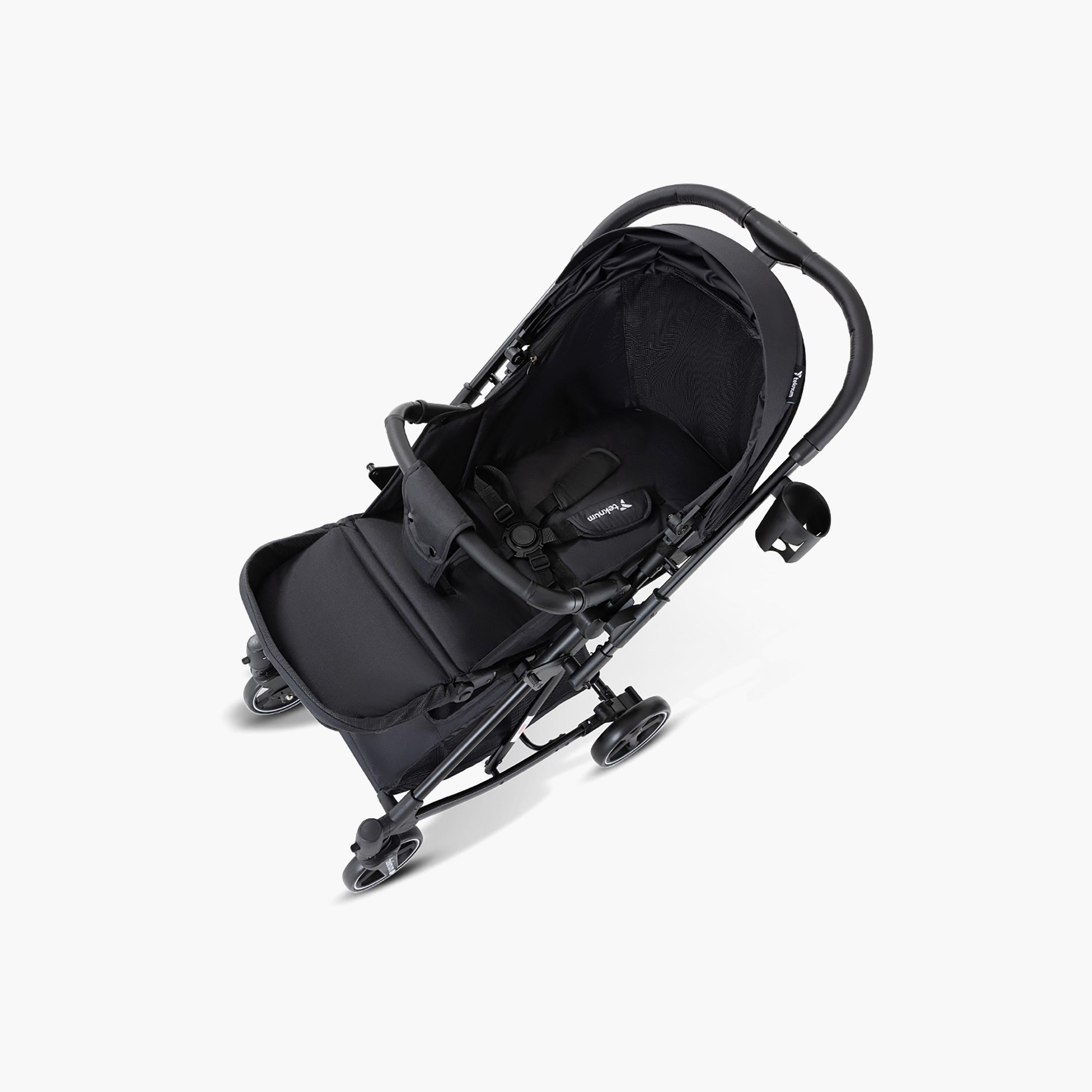 Teknum 2-In-1 One Hand Fold Glide Reversible Rocker Stroller with Canopy-baby-gear-strollersandprams-strollers-image-13