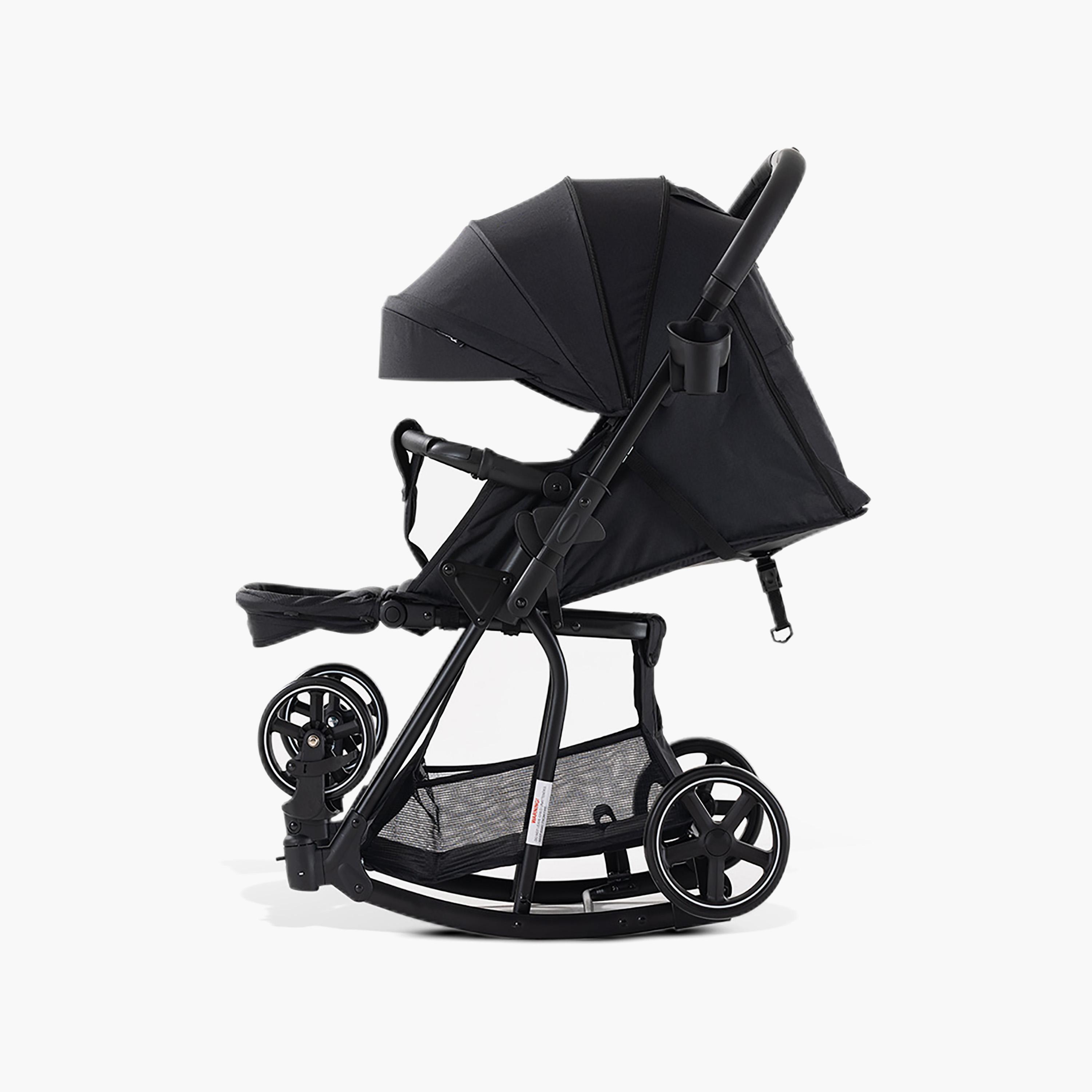 Teknum 2-In-1 One Hand Fold Glide Reversible Rocker Stroller with Canopy-baby-gear-strollersandprams-strollers-image-15