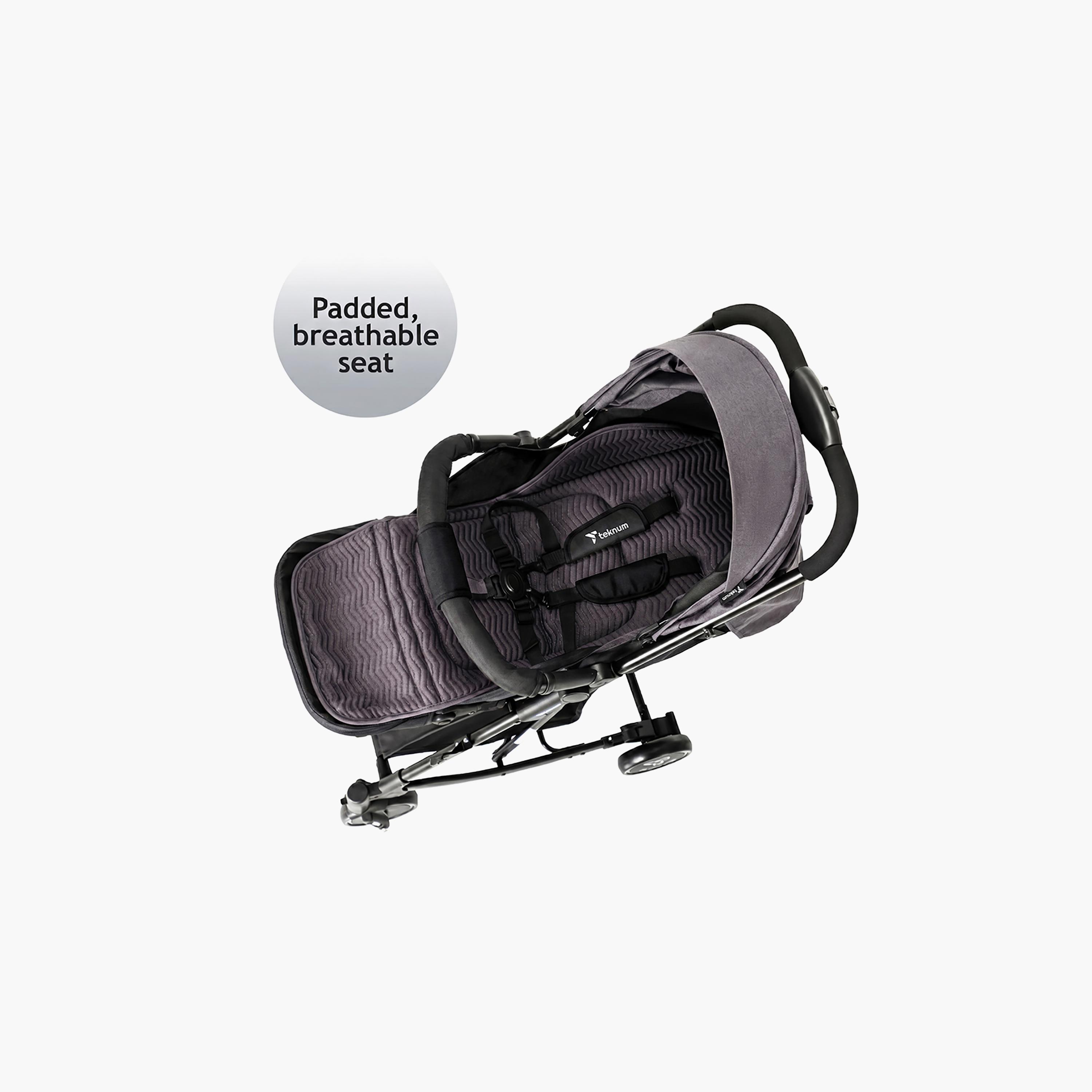 عربة أطفال 2 في 1 قابلة للطي بيد واحدة مع مظلة من تيكنوم-baby-gear-strollersandprams-strollers-image-11