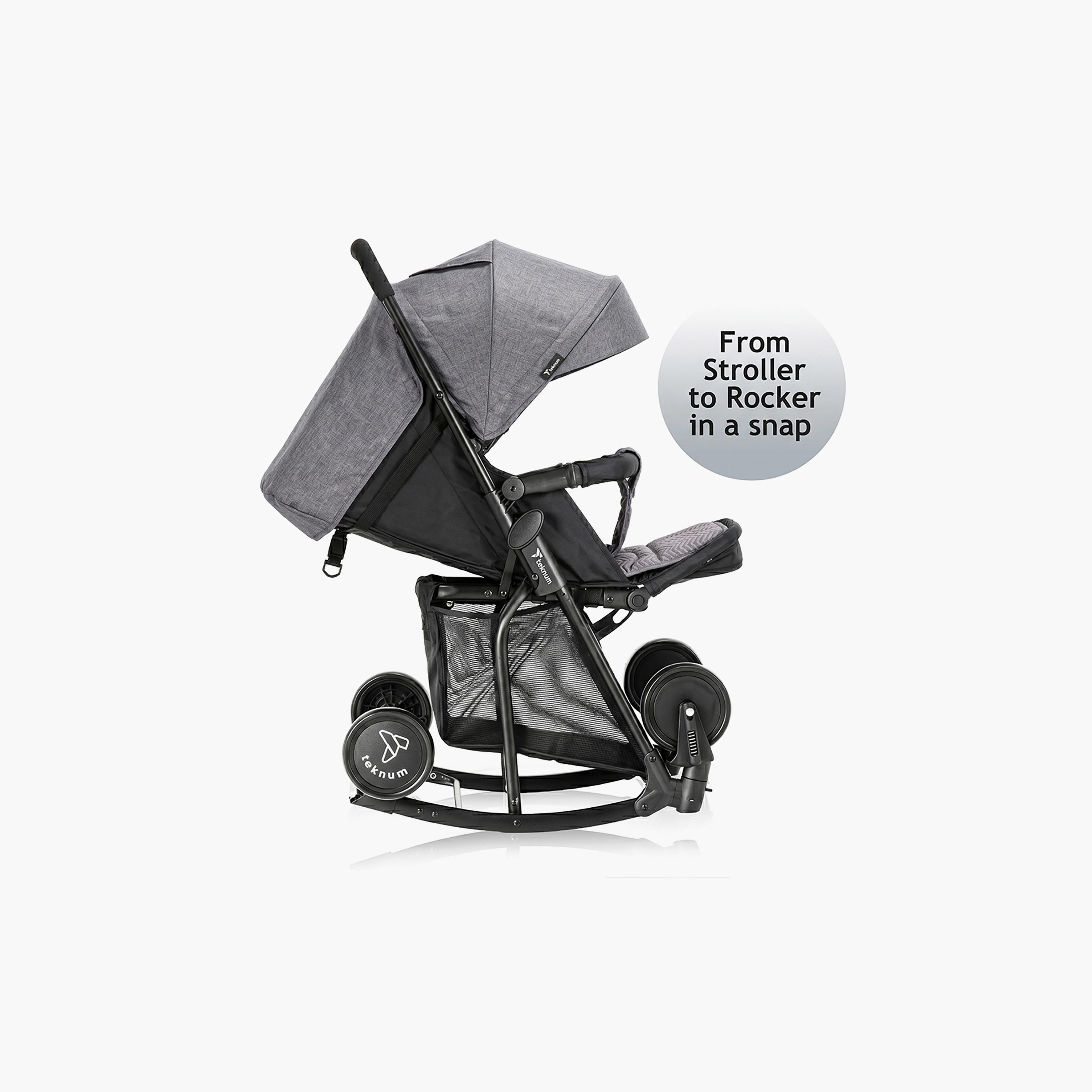 عربة أطفال 2 في 1 قابلة للطي بيد واحدة مع مظلة من تيكنوم-baby-gear-strollersandprams-strollers-image-16