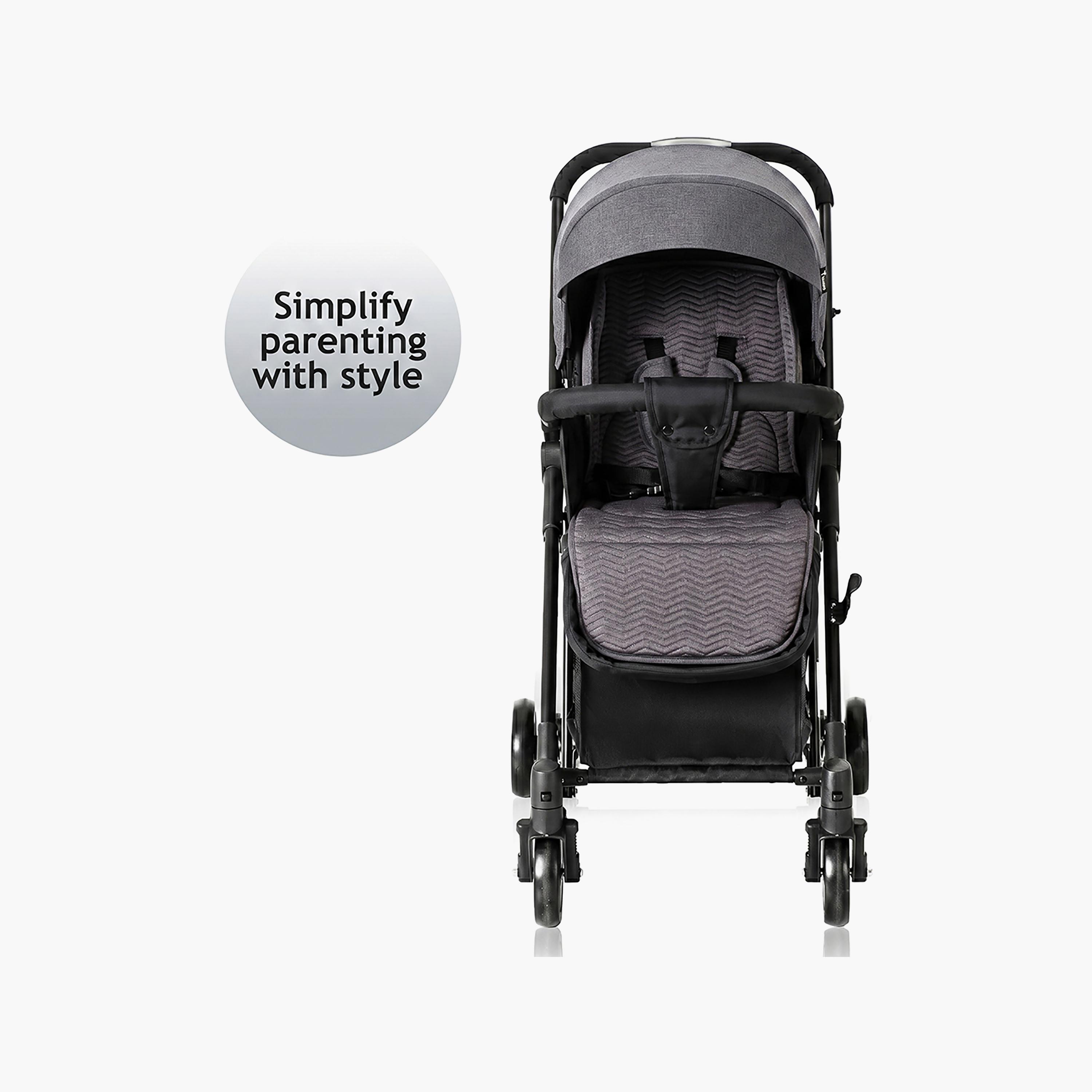 عربة أطفال 2 في 1 قابلة للطي بيد واحدة مع مظلة من تيكنوم-baby-gear-strollersandprams-strollers-image-17