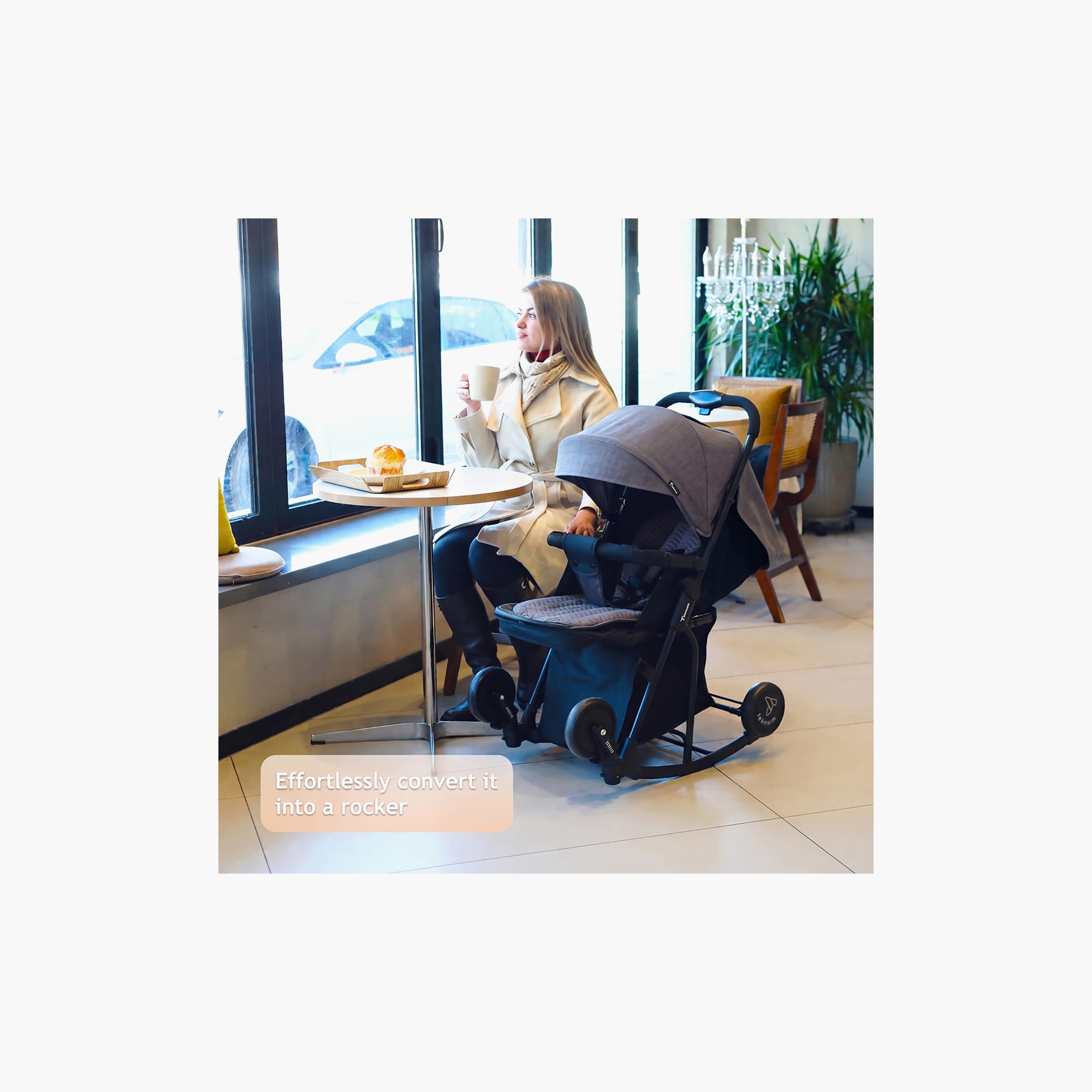 عربة أطفال 2 في 1 قابلة للطي بيد واحدة مع مظلة من تيكنوم-baby-gear-strollersandprams-strollers-image-6