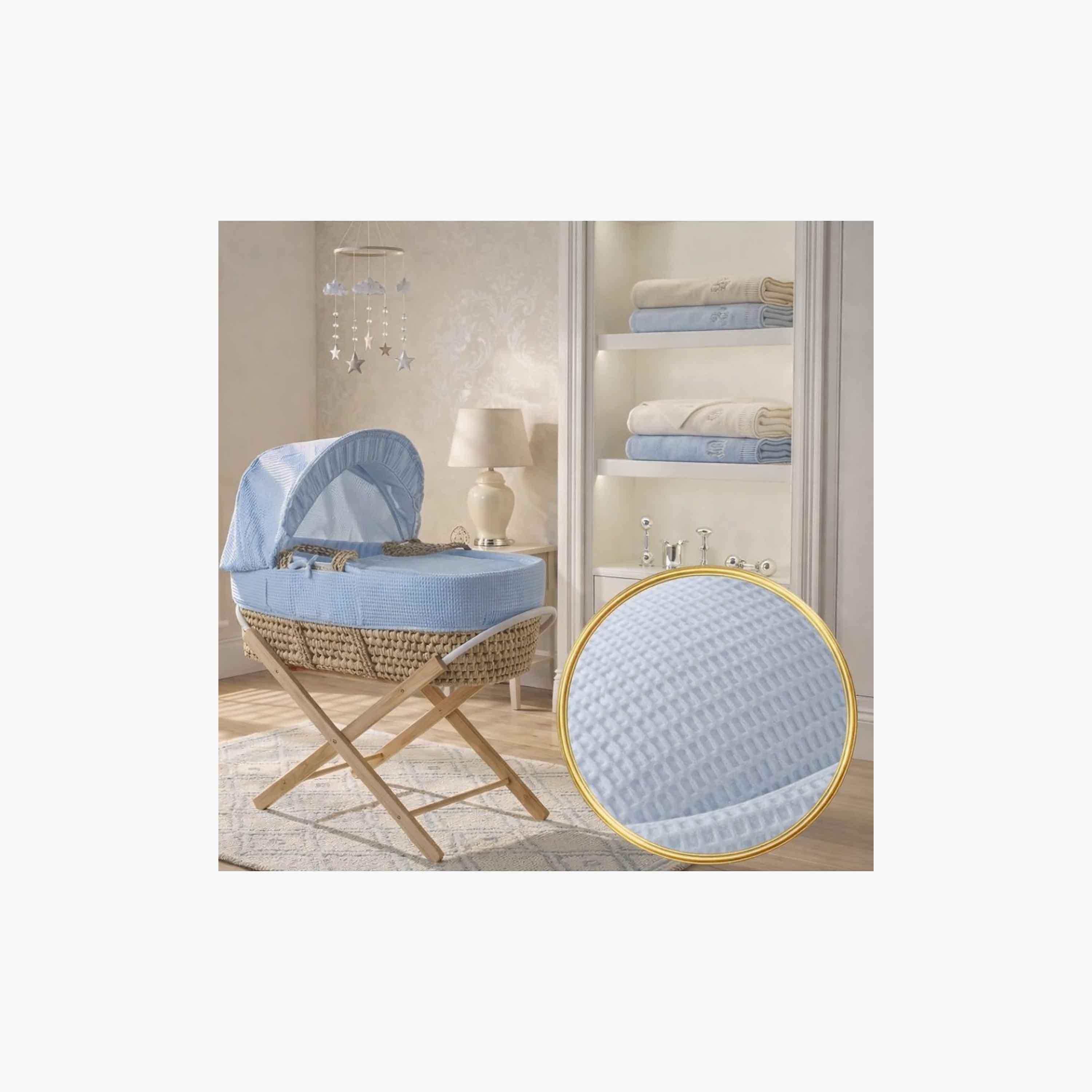 سلة موسى بتصميم الوافل سيليست من كيندر فالي-baby-nursery-furniture-mosesbaskets-image-2