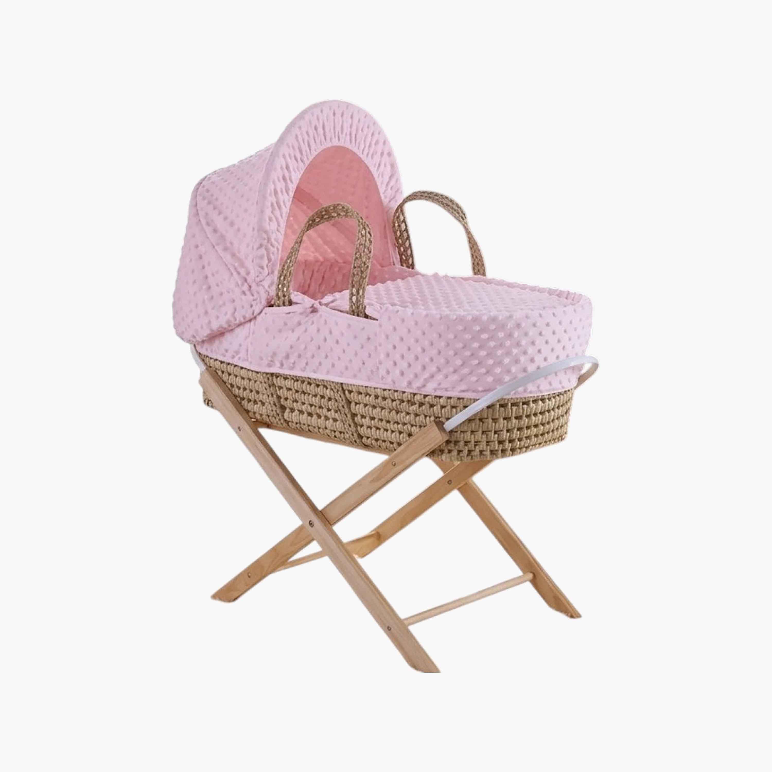 Kinder Valley Bubble Moses Basket with Opal Folding Stand-baby-nursery-furniture-mosesbaskets-image-1
