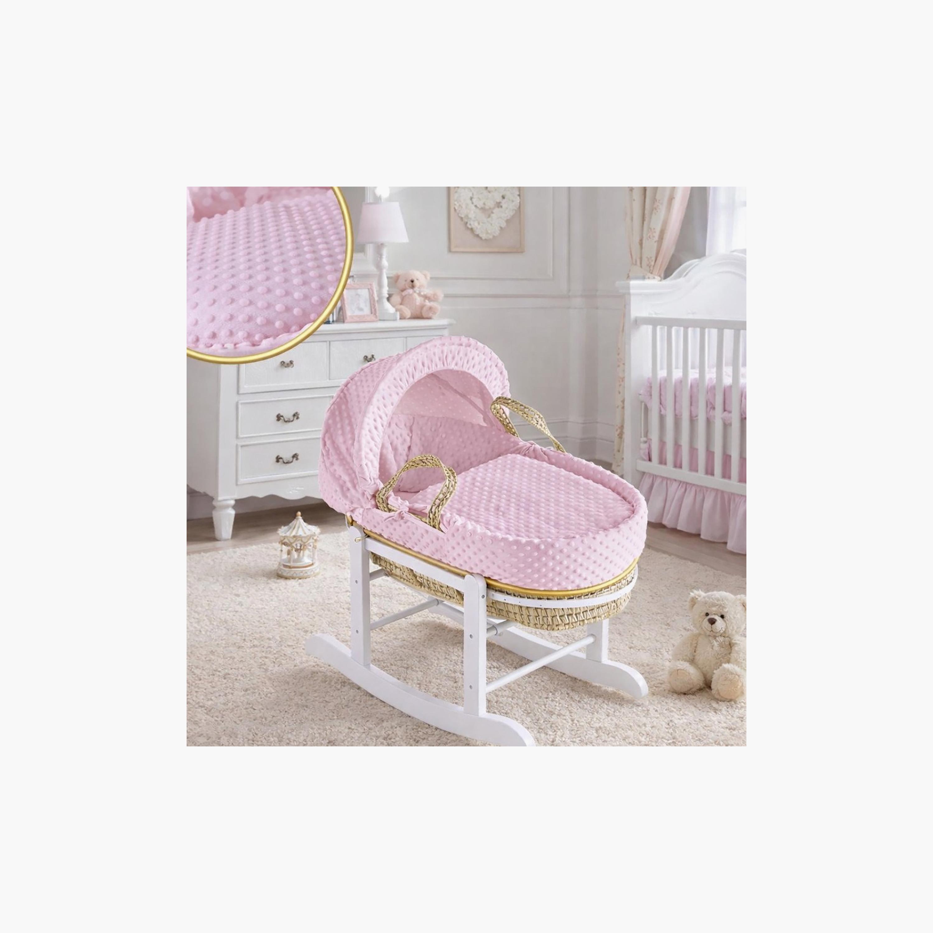 مهد بيبي فقاعي مع حامل هزاز من كيندر فالي-baby-nursery-furniture-mosesbaskets-image-5