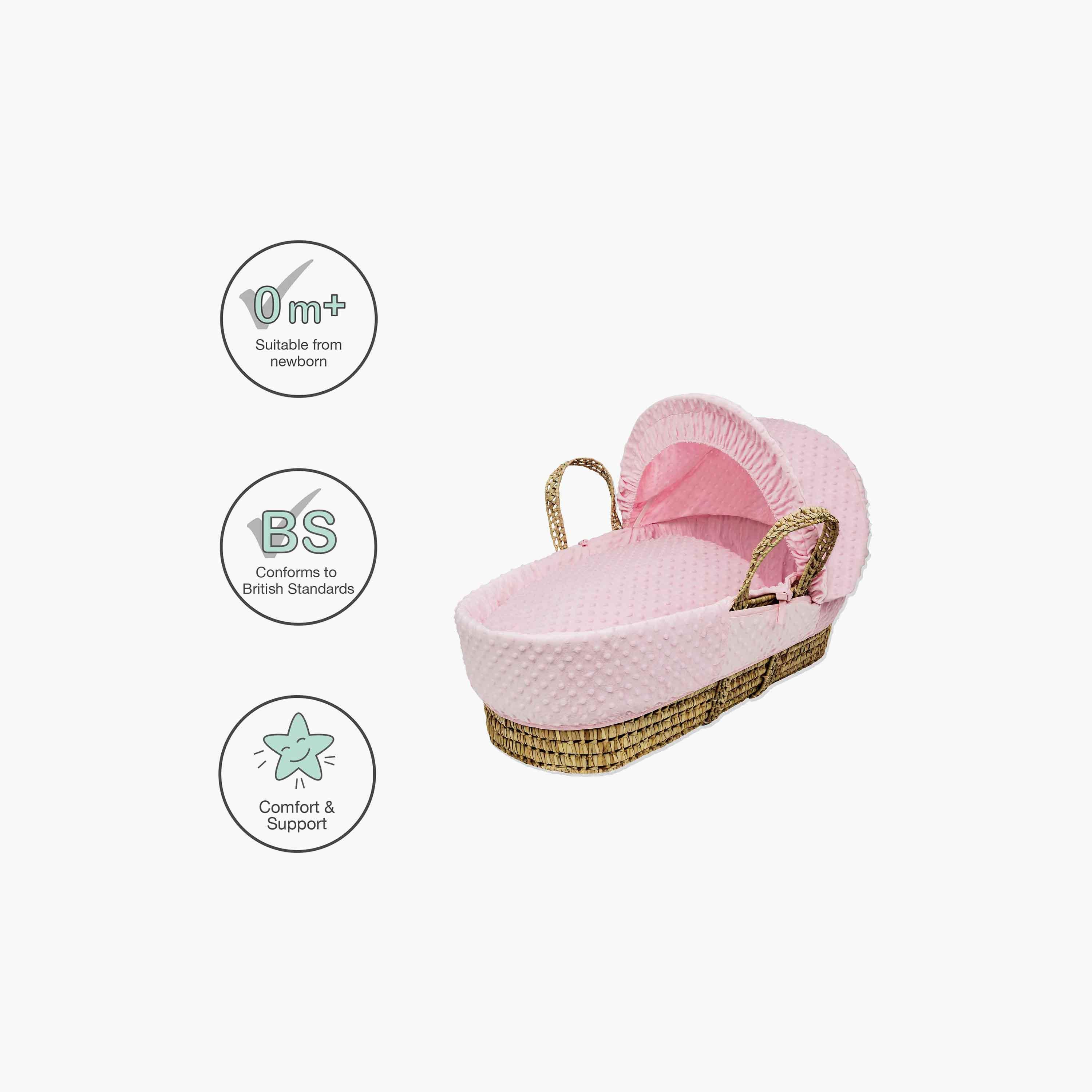 مهد بيبي فقاعي مع حامل هزاز من كيندر فالي-baby-nursery-furniture-mosesbaskets-image-6