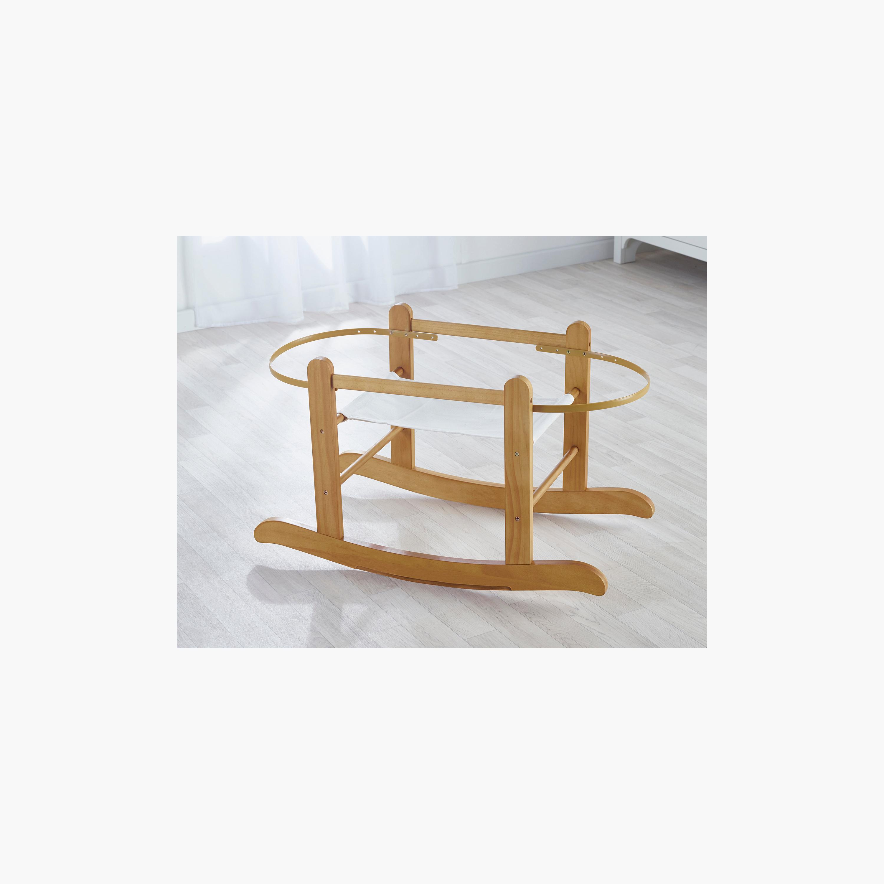 سلة موسى بريميوم بابل مع حامل هزاز من كيندر فالي-baby-nursery-furniture-mosesbaskets-image-3