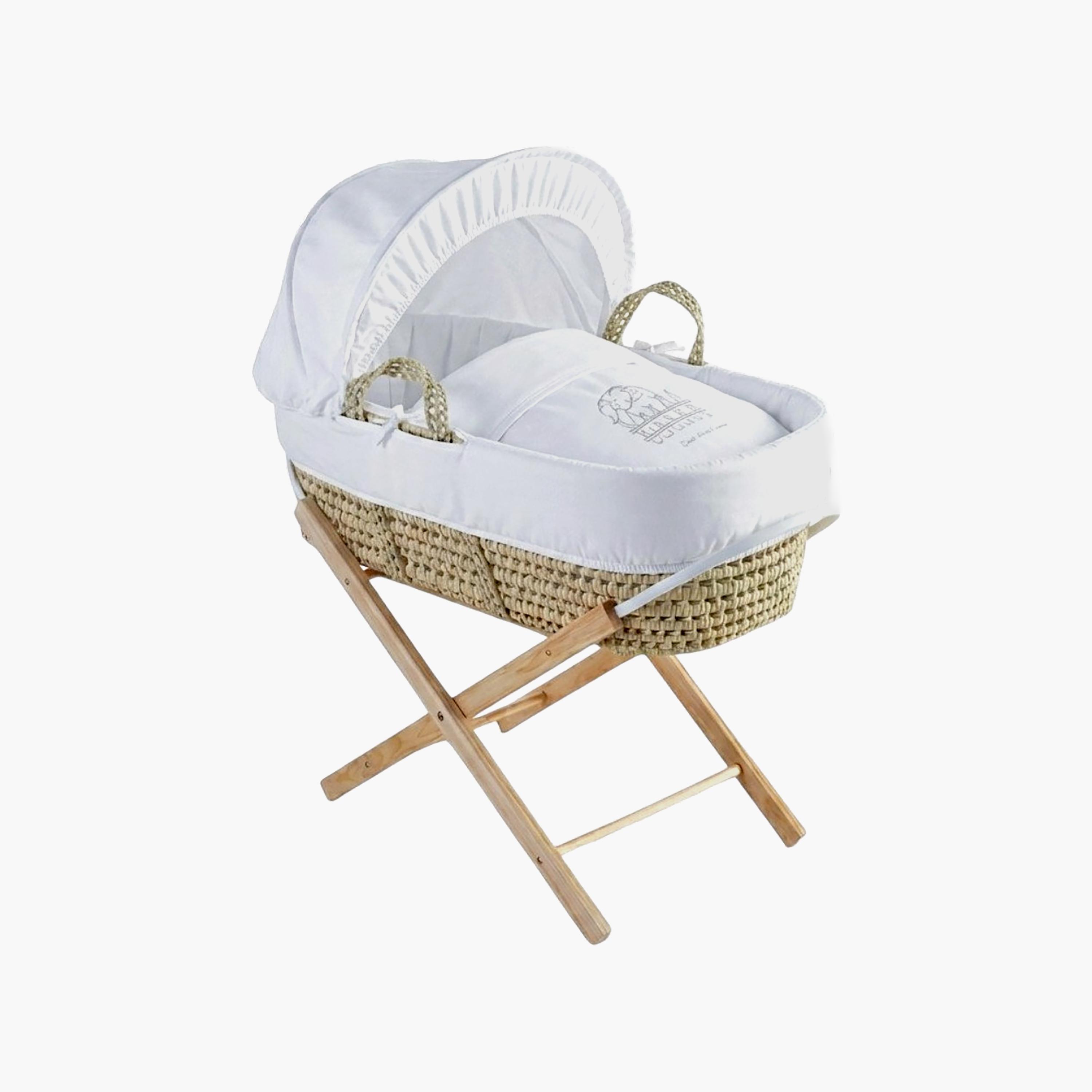 سرير نقّالة أوفر ذا فينس مع حامل أوبال قابل للطي من كيندر فالي-baby-nursery-furniture-mosesbaskets-image-1