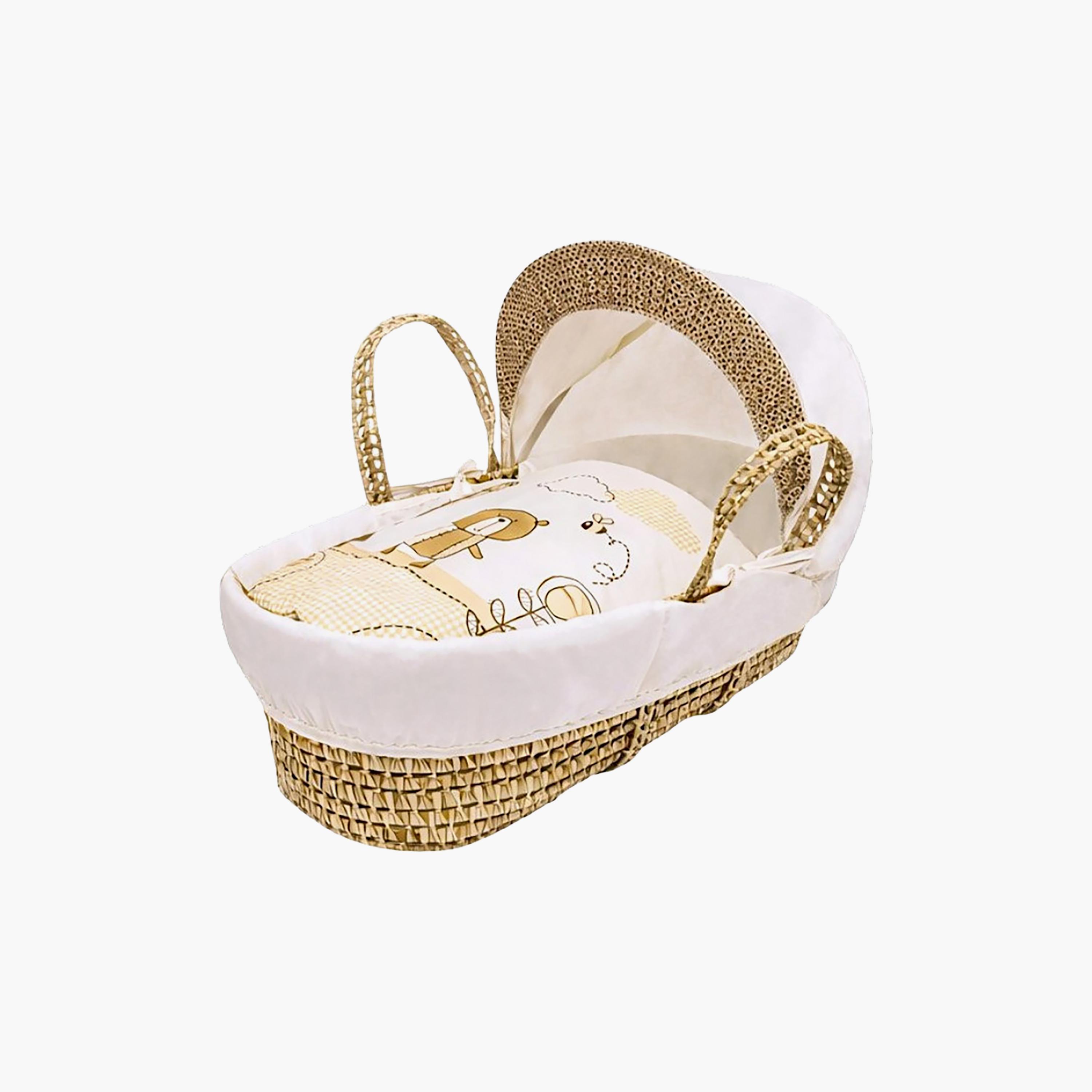 سلة نوم موسى فاخرة تيد أدفنتشر مع حامل أوبال القابل للطي من كيندر فالي-baby-nursery-furniture-mosesbaskets-image-2