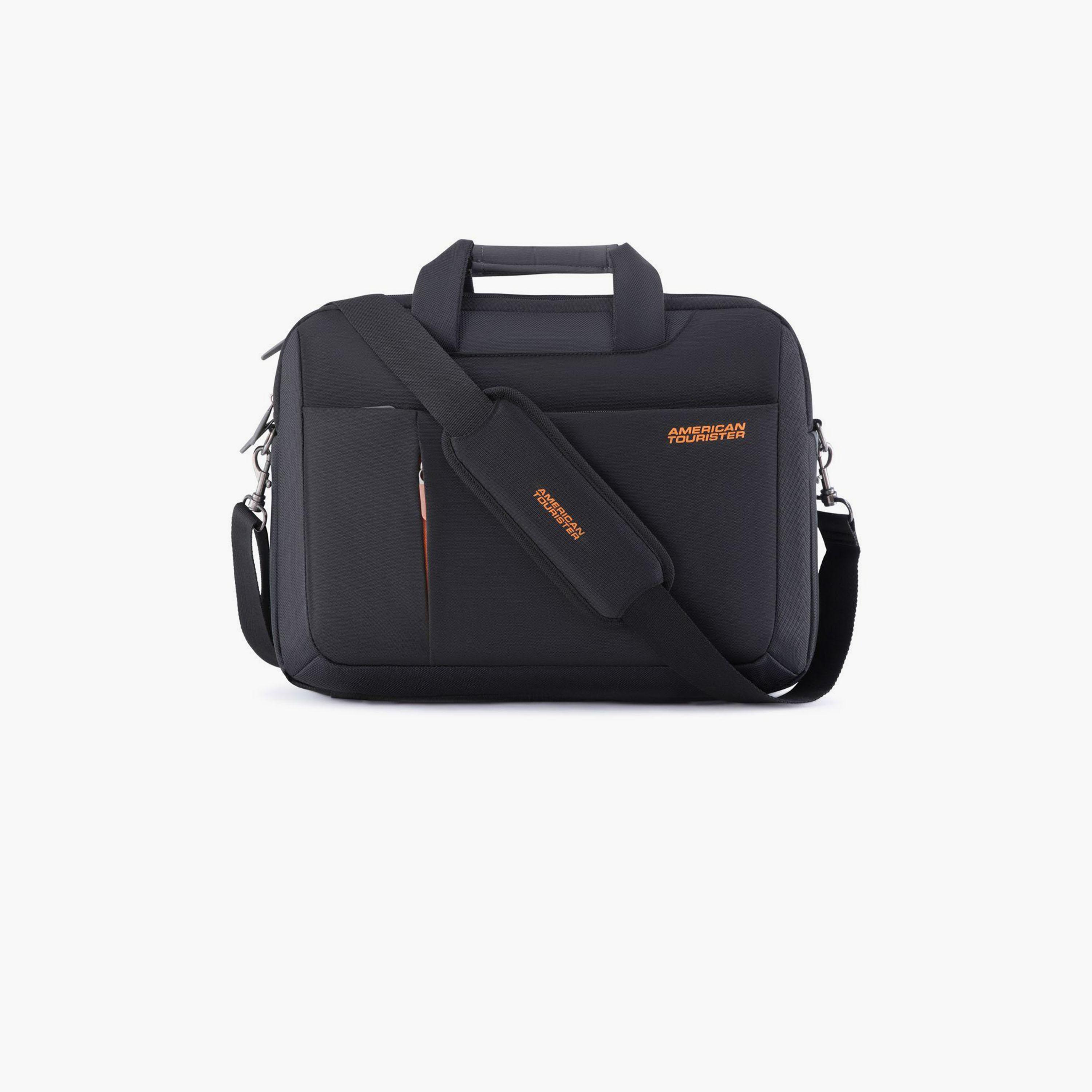 American Tourister Activair Plain Double Handle Laptop Bag with Zipper Closure and Detachable Strap | 29.5 X 39 X 10 CM-men-bags-image-1