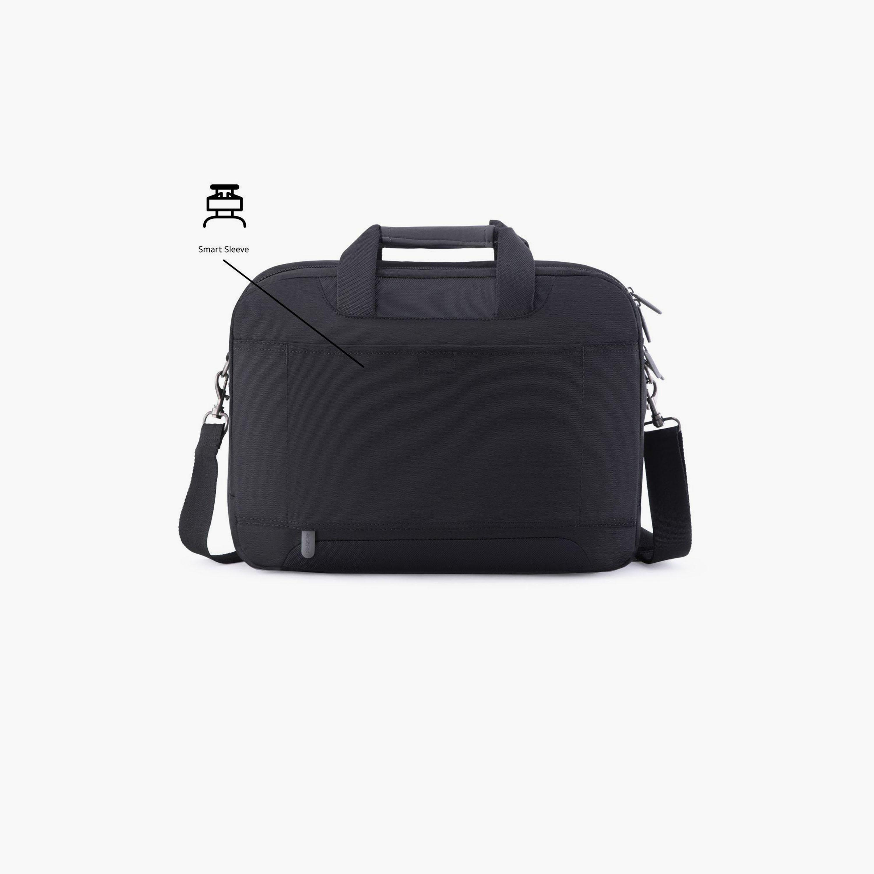 American Tourister Activair Plain Double Handle Laptop Bag with Zipper Closure and Detachable Strap | 29.5 X 39 X 10 CM-men-bags-image-4