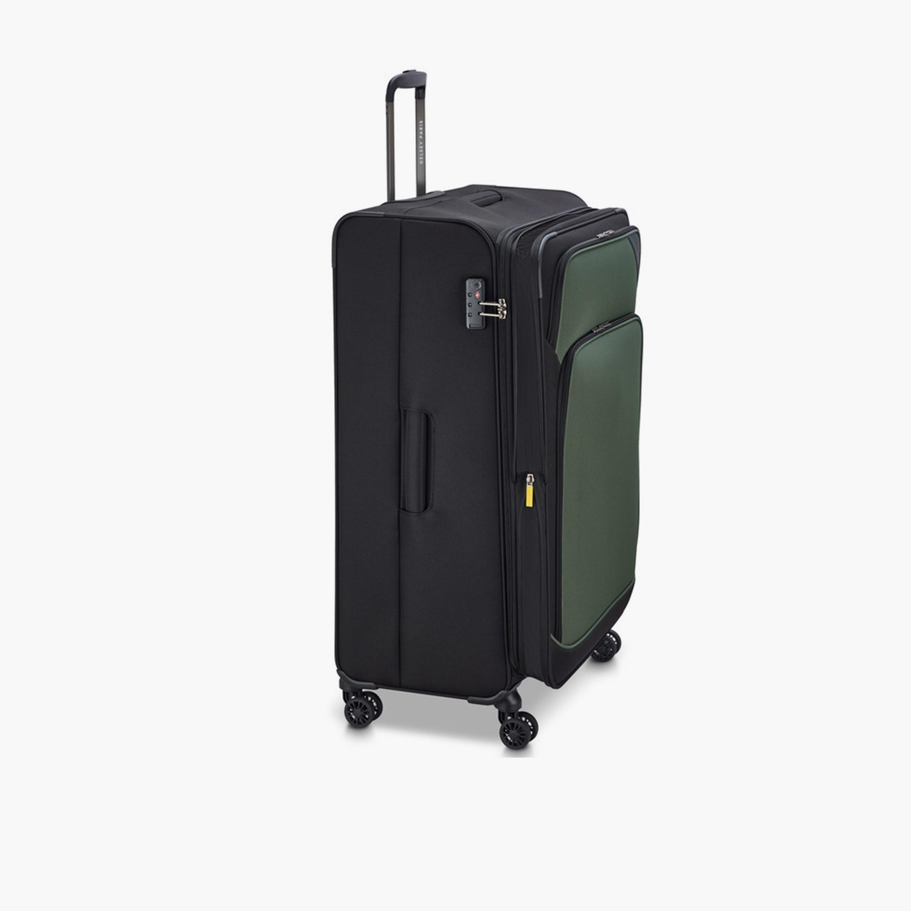 ديلسي باريس - طقم شنط سفر نولين 3 قطع جوانب بوليستر طري أربع عجلات دوارة قفل TSA-travel-luggagesandbags-luggage-image-9