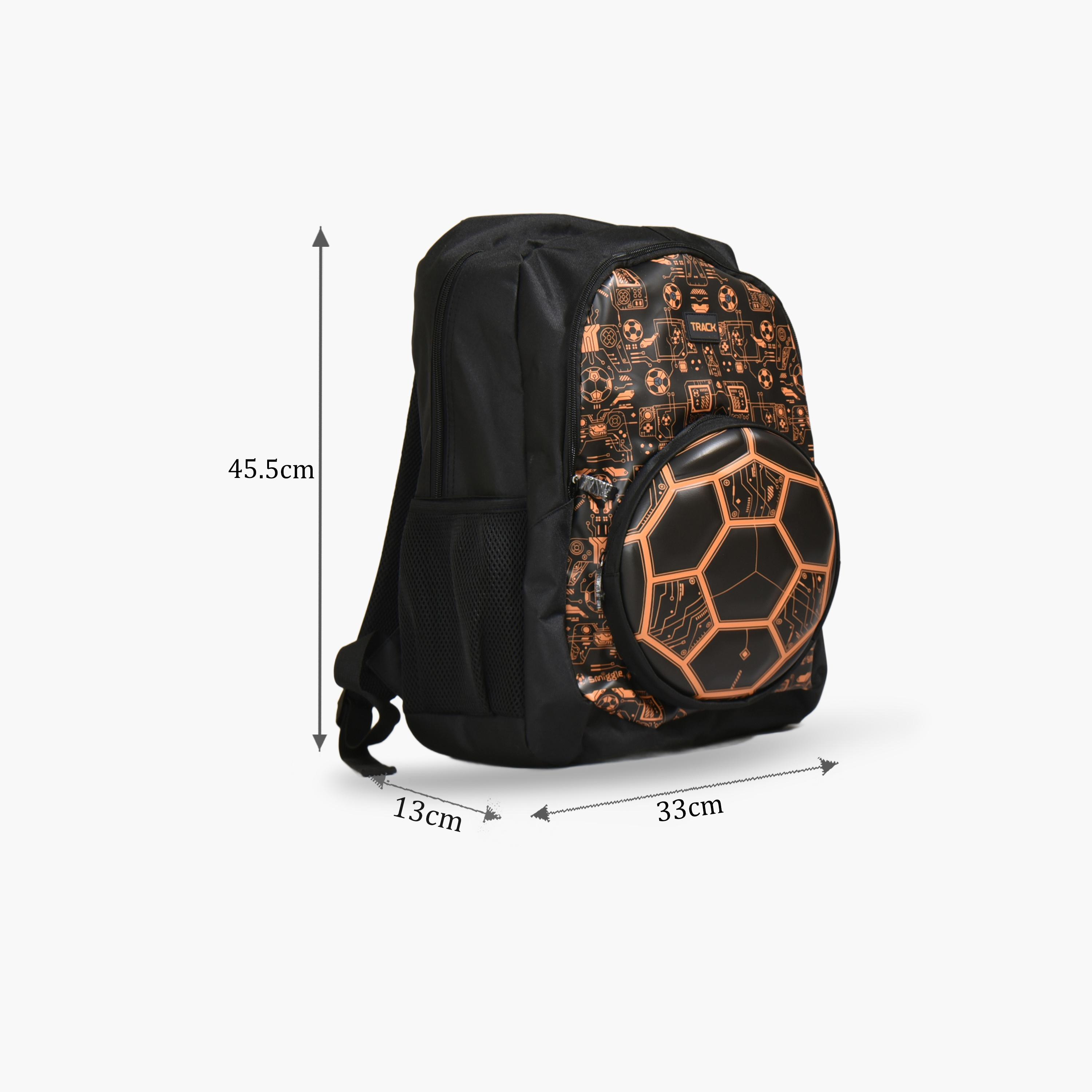 Track 18 Inches Backpack, Fabric, Adjustable Straps | AS025-school-bagsandbackpacks-backpacks-image-2