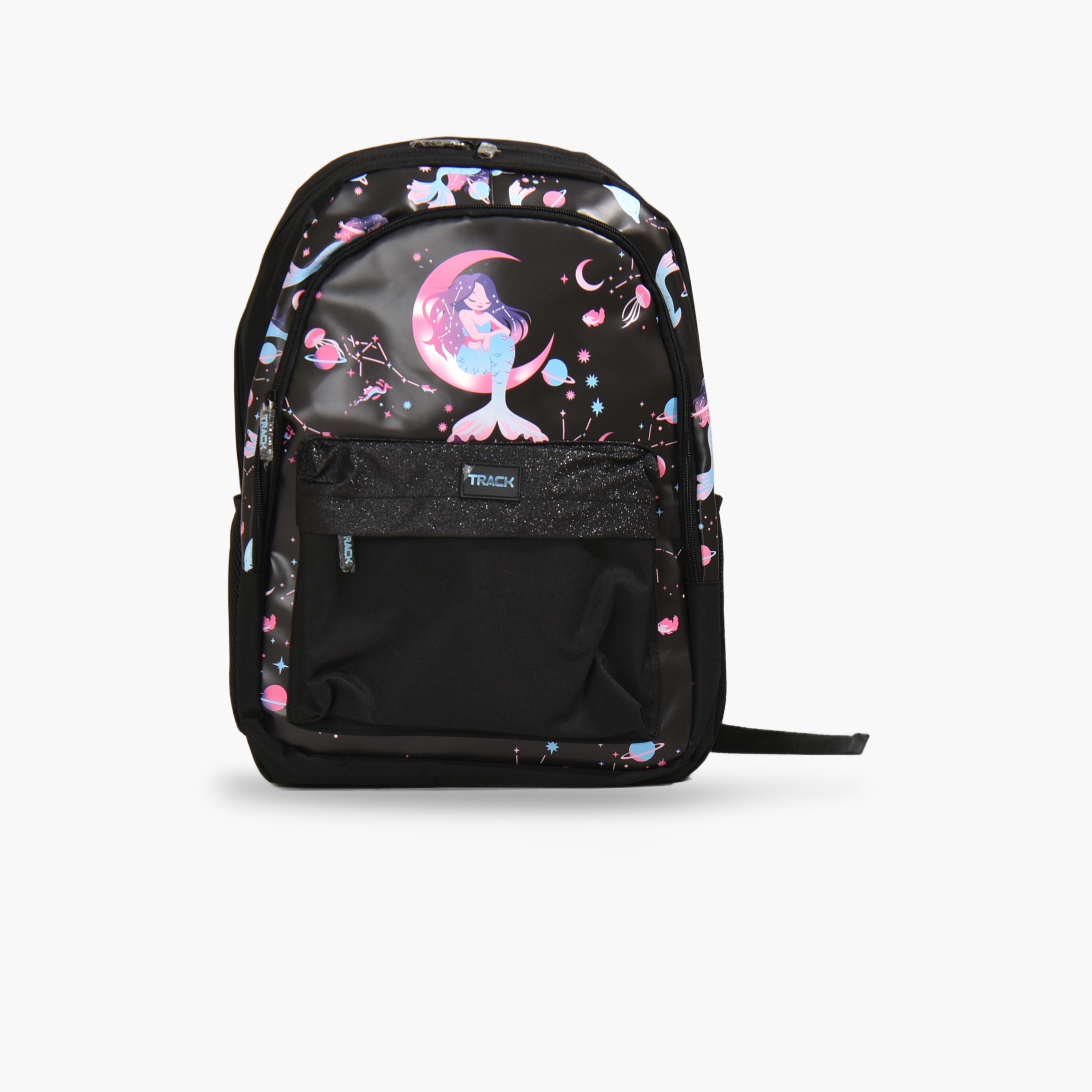 Track 18 Inches Backpack, Fabric, Adjustable Straps | AS027-school-bagsandbackpacks-backpacks-image-1