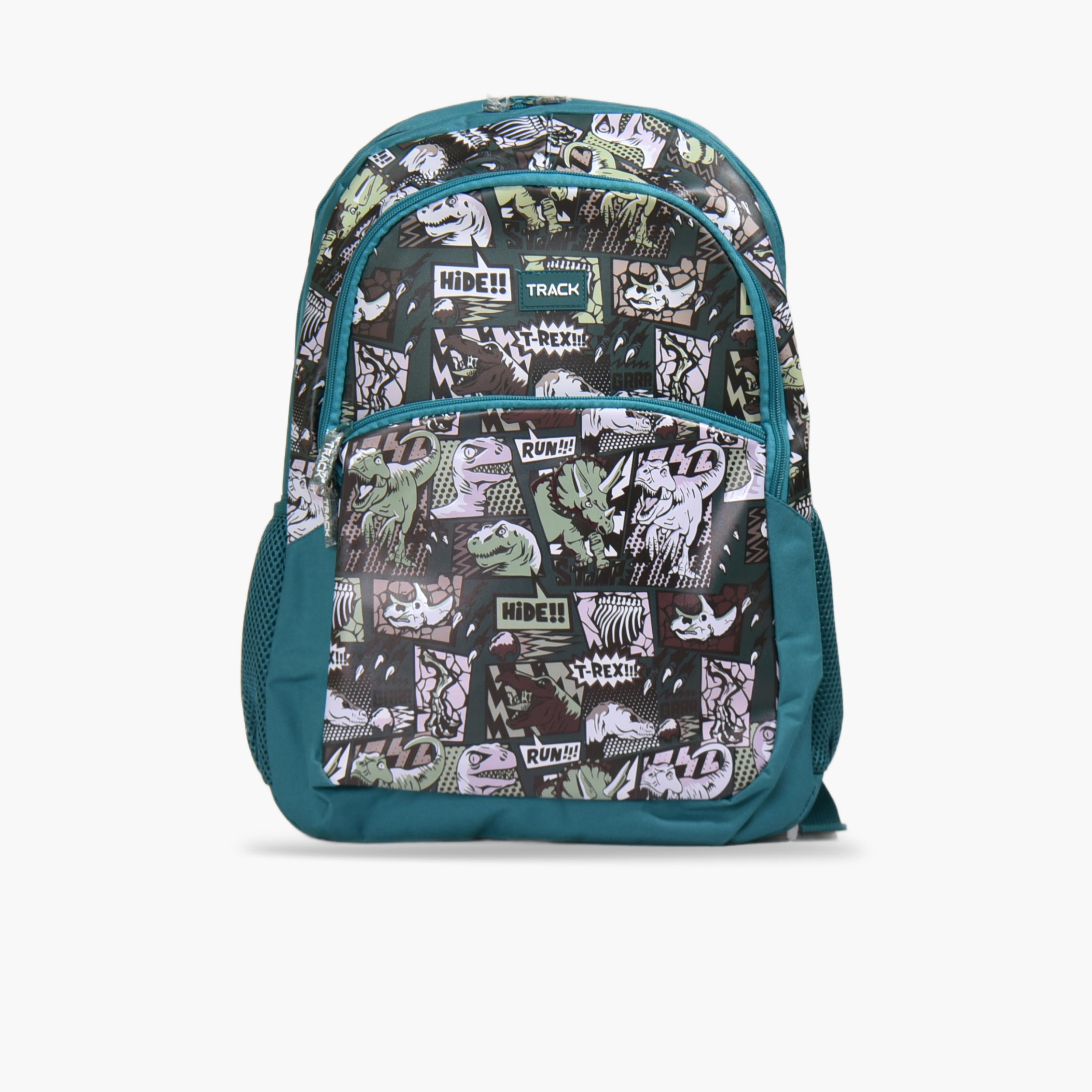 Track 18 Inches Backpack, Fabric, Adjustable Straps | AS023-school-bagsandbackpacks-backpacks-image-1