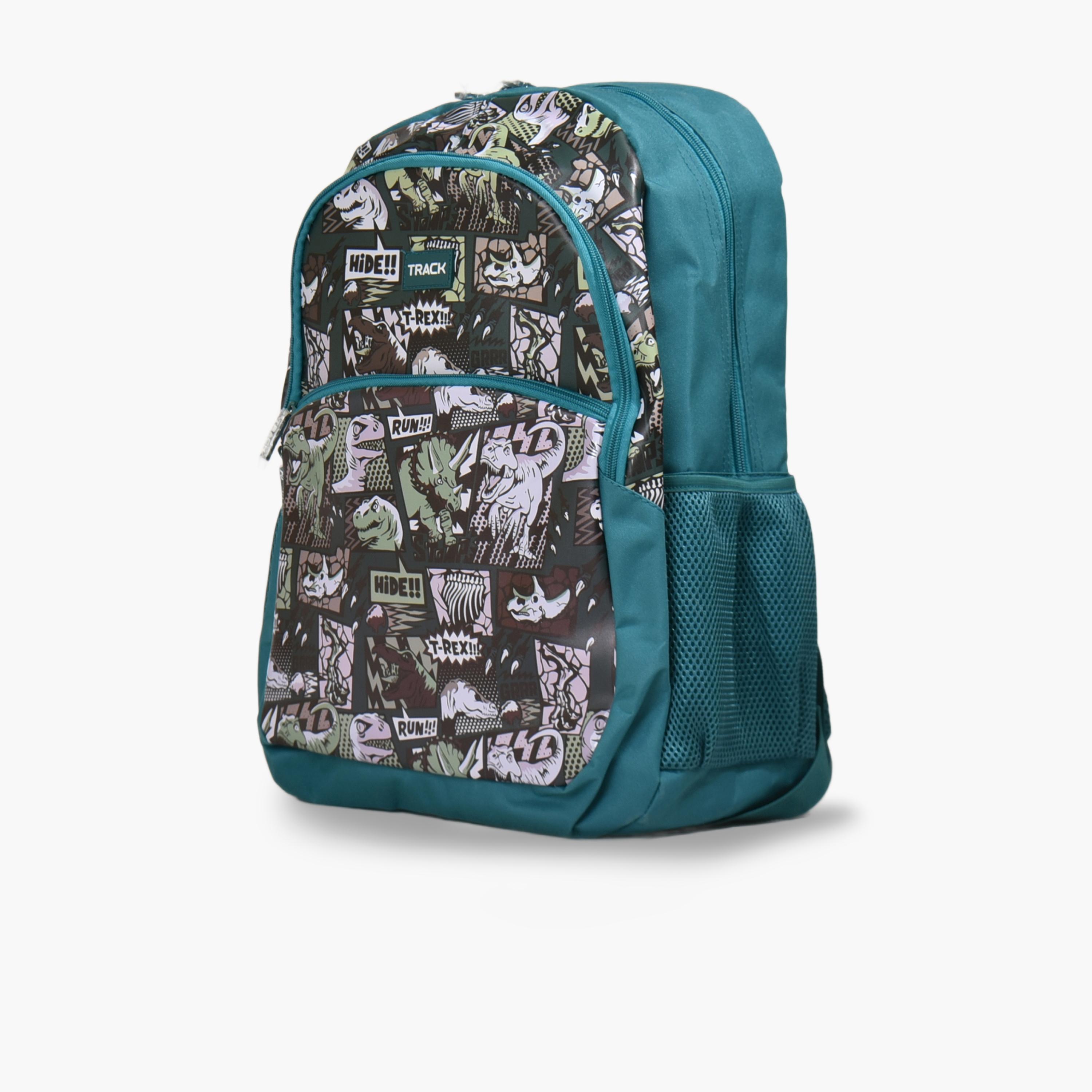 Track 18 Inches Backpack, Fabric, Adjustable Straps | AS023-school-bagsandbackpacks-backpacks-image-4