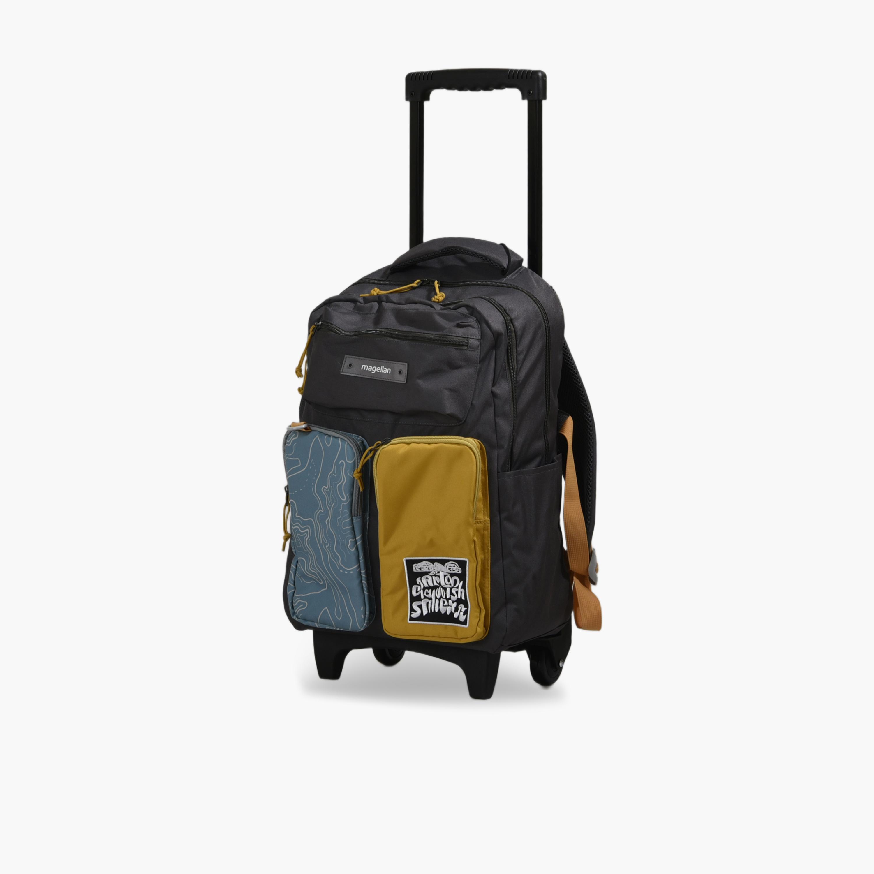 Magellan 18 Inches Backpack Set, Fabric, Adjustable Straps | 259D00-school-bagsandbackpacks-sets-image-4