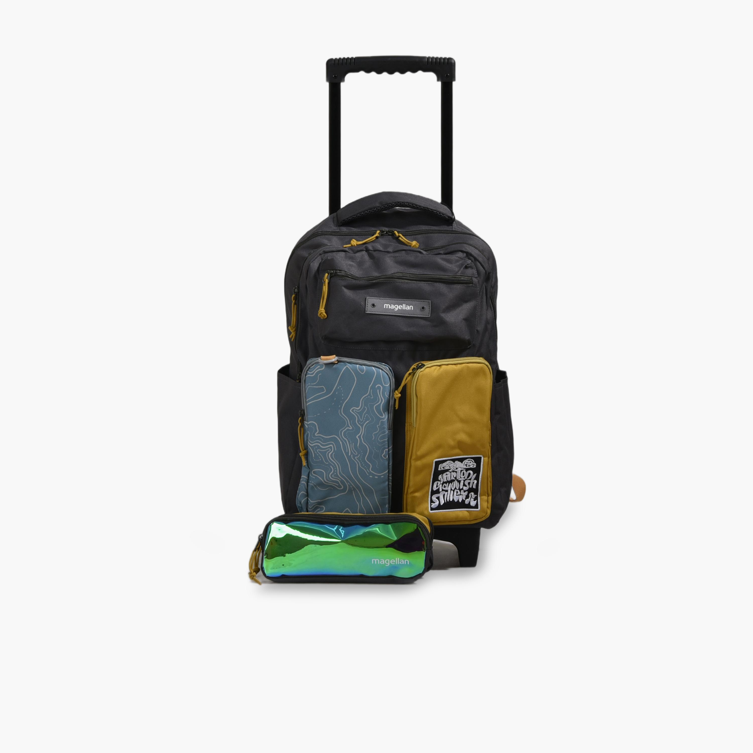 Magellan 18 Inches Backpack Set, Fabric, Adjustable Straps | 259D00-school-bagsandbackpacks-sets-image-6