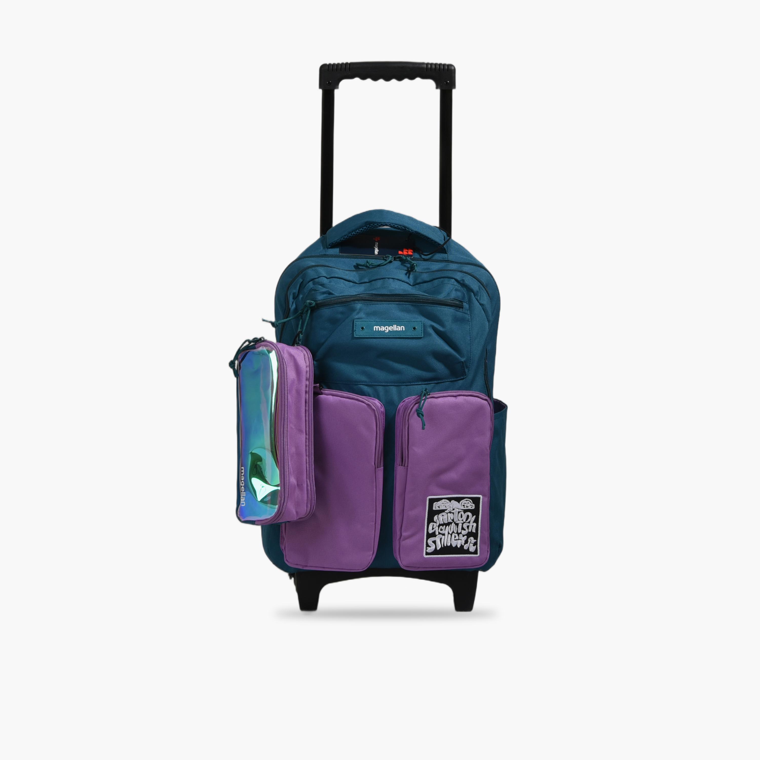 ماجلان - طقم حقيبة ظهر قماشية مقاس 18 إنش أحزمة قابلة للتعديل | 259D00-school-bagsandbackpacks-sets-image-1
