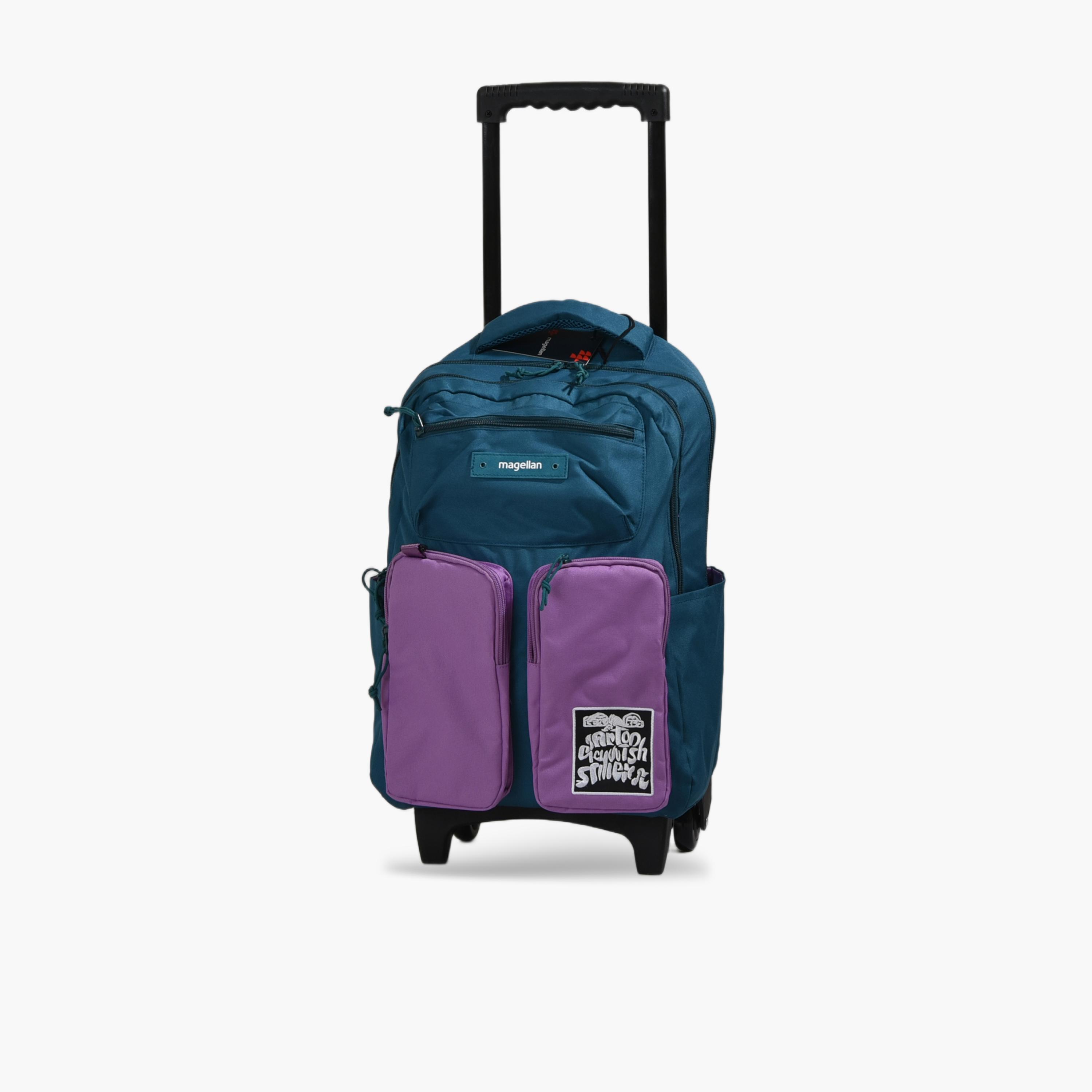 ماجلان - طقم حقيبة ظهر قماشية مقاس 18 إنش أحزمة قابلة للتعديل | 259D00-school-bagsandbackpacks-sets-image-4