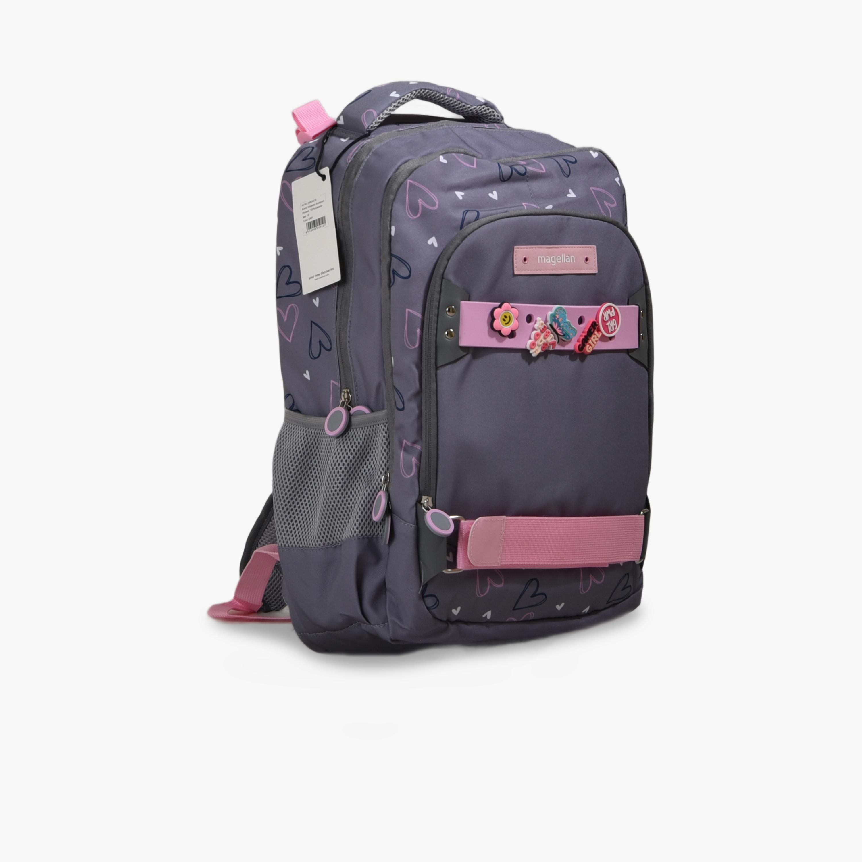 Magellan 18 Inches Backpack, Fabric, Adjustable Straps | 259D007B-school-bagsandbackpacks-backpacks-image-6