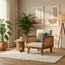كرسي قماش بمساند ذراعين - وودن تتش-furniture-sofaandseating-armchairs-image-7