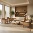 طقم كنب قماش 7 مقاعد - وودن تاتش-furniture-sofaandseating-sofasandsofasets-image-8