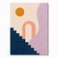 Touche Deco Solara Steps Stretched Printed Canvas Wall Art - 90x120 cm-household-walldecorandmirrors-wallart-image-1