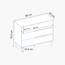 وحدة 3 أدراج - آرتش-furniture-bedroom-chestofdrawers-image-3