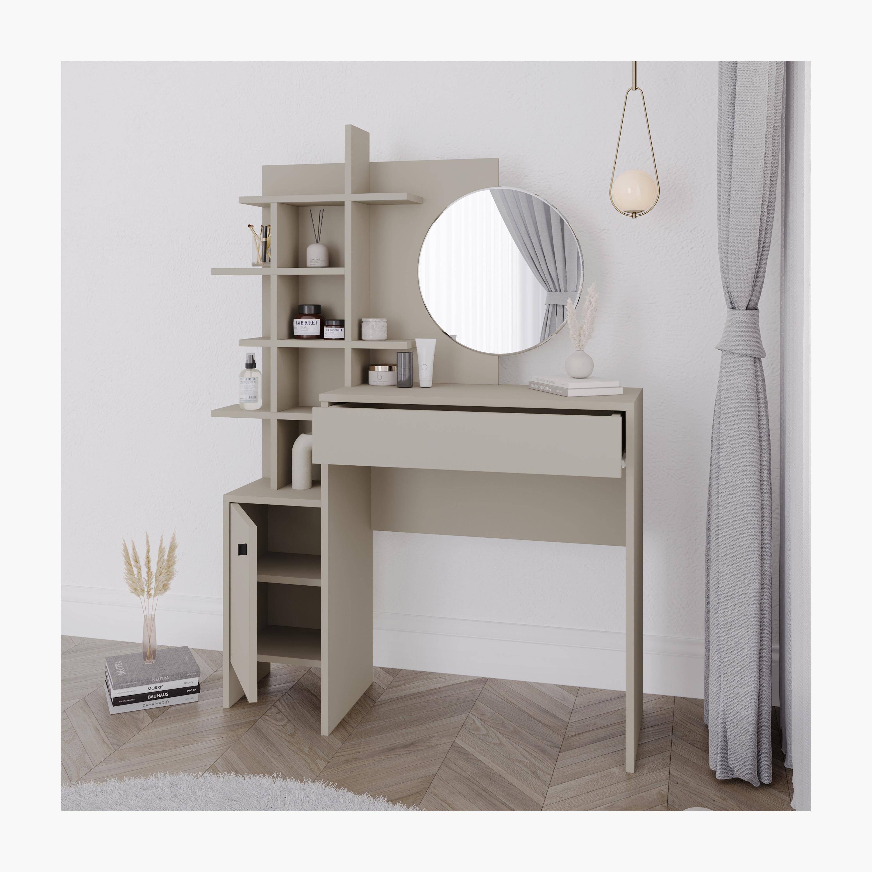 Table Bar Unit Shop Home Mup Dressing Table with Mirror | Homecentre UAE