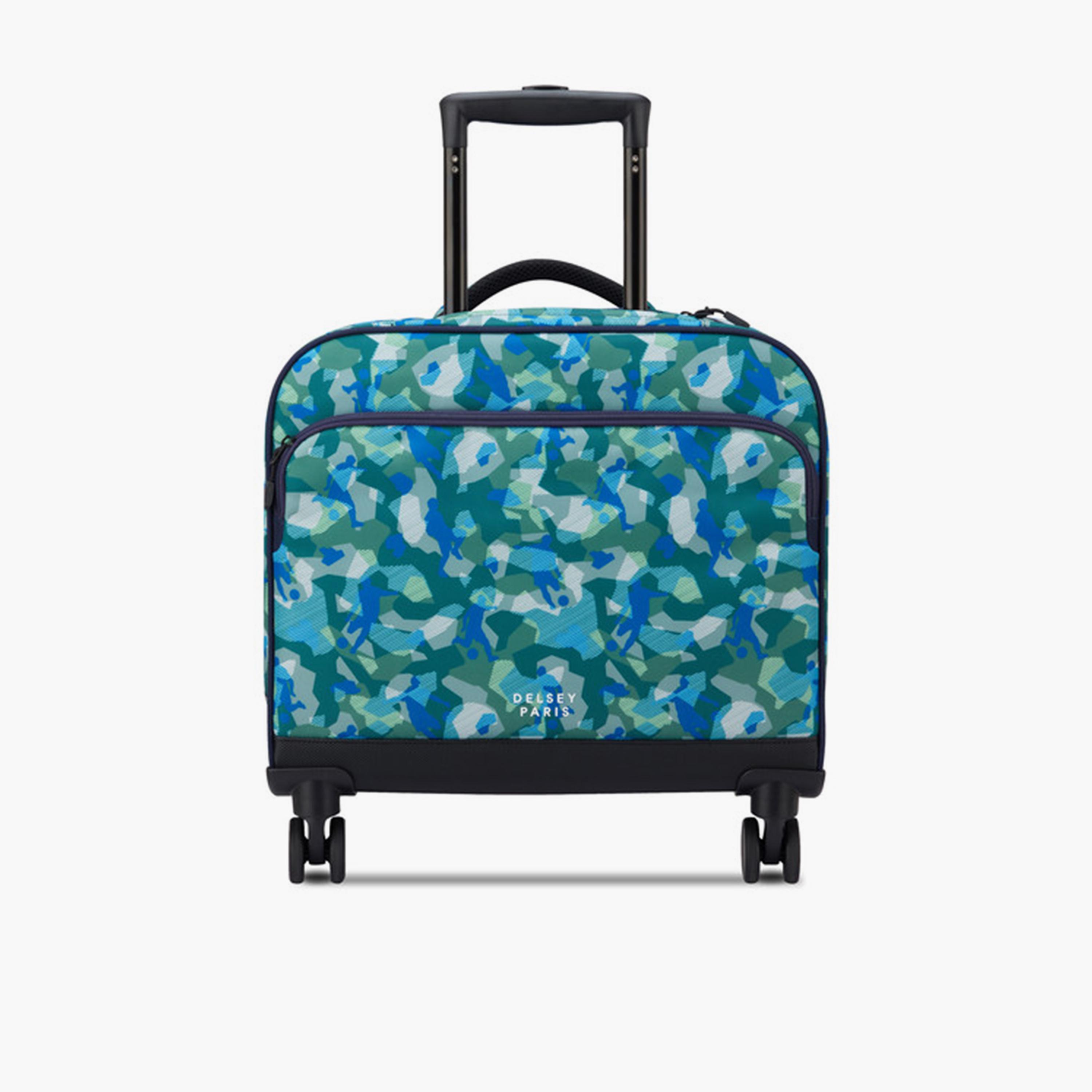 Delsey Paris 40 L | 15.6 Inches ACADEMIE Trolley Backpack Set, Polyester, Durable Wheels | 3490910-school-bagsandbackpacks-sets-image-4